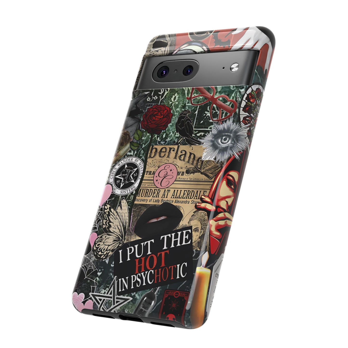 Gothic Collage Tough Phone Case