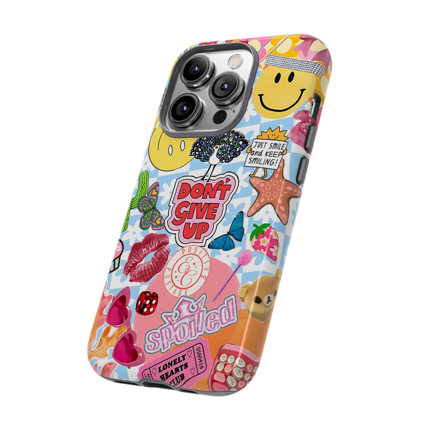 Pop Art Collage Tough Phone Case