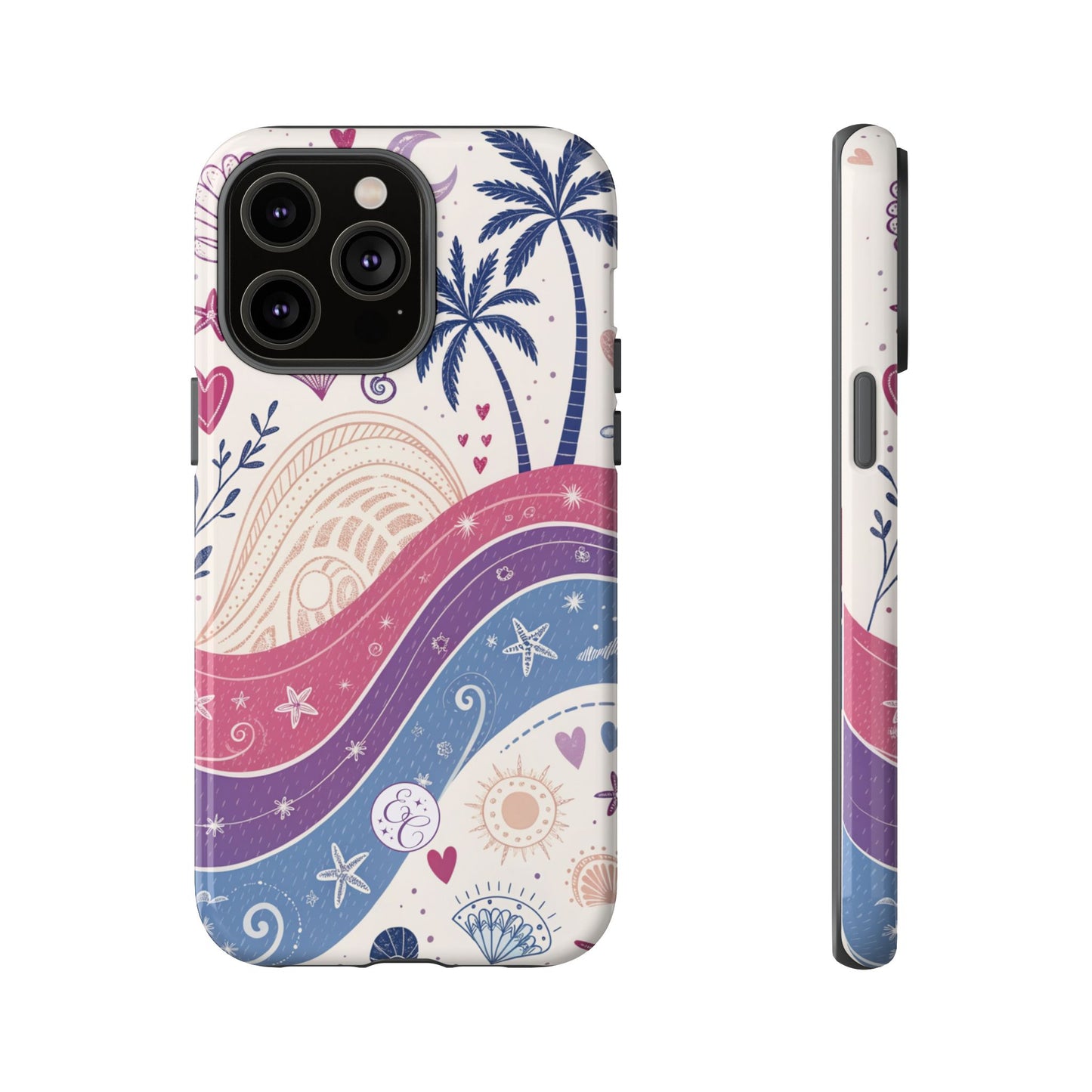 Bisexual Pride Boho Beach Tough Phone Case