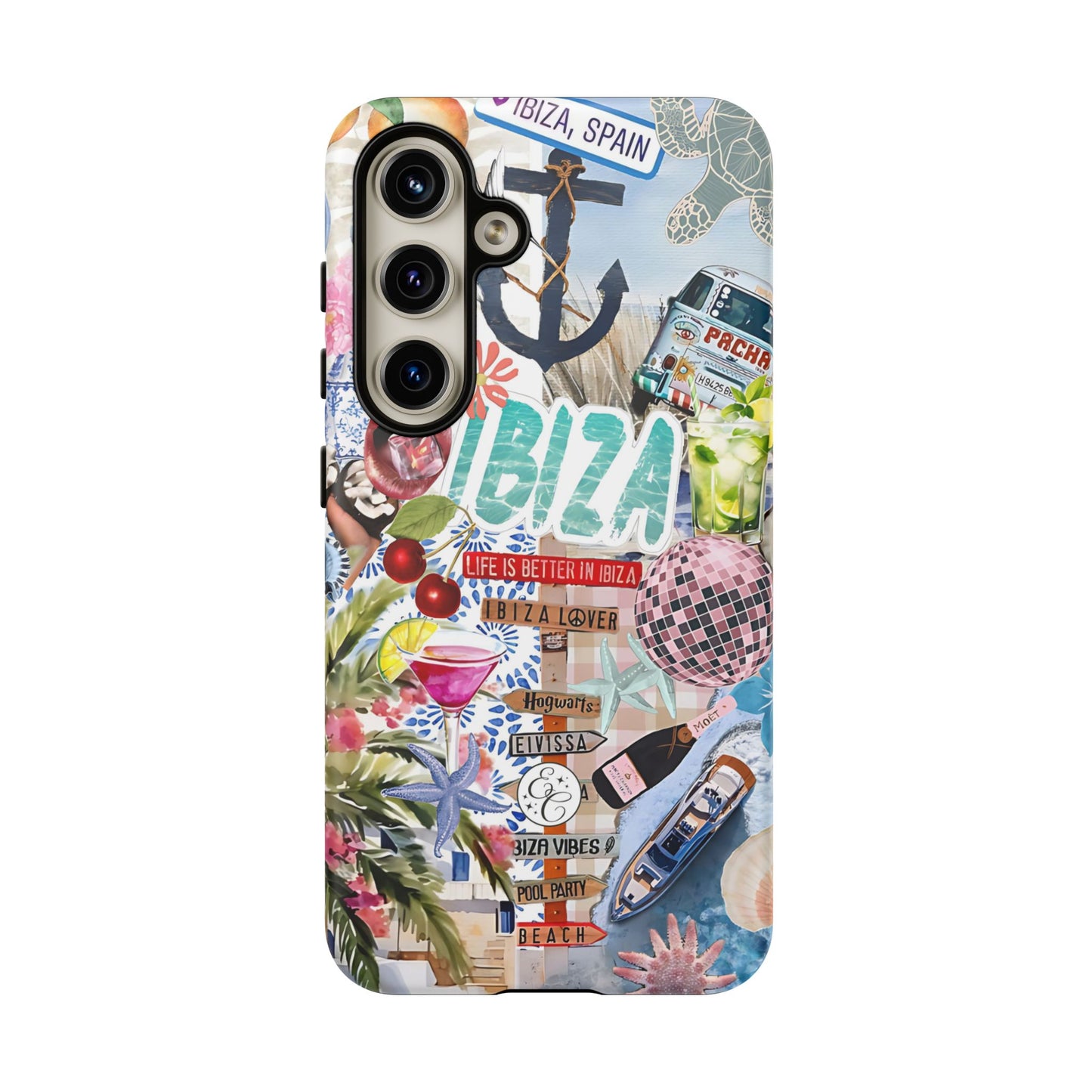 Ibiza Summer Vibes Collage Tough Phone Case
