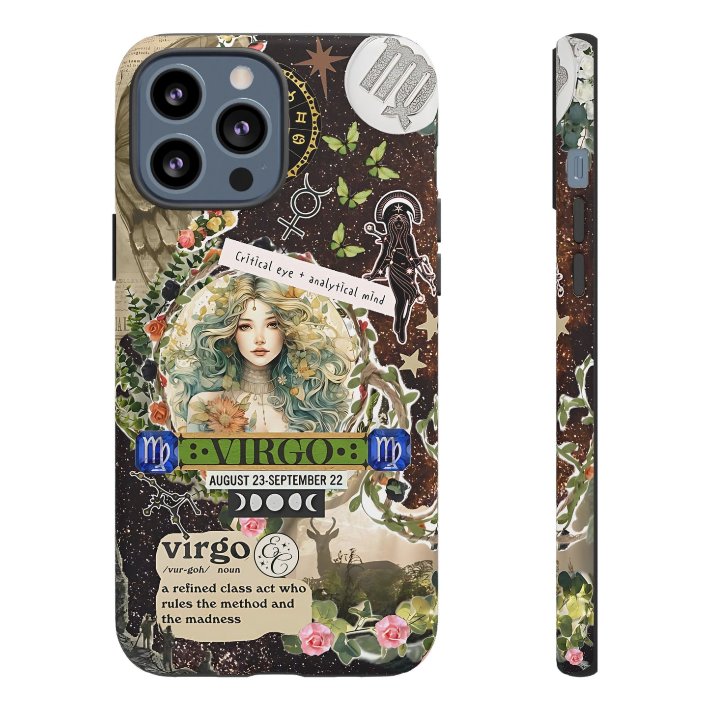 Virgo Zodiac Star Sign Tough Phone Case