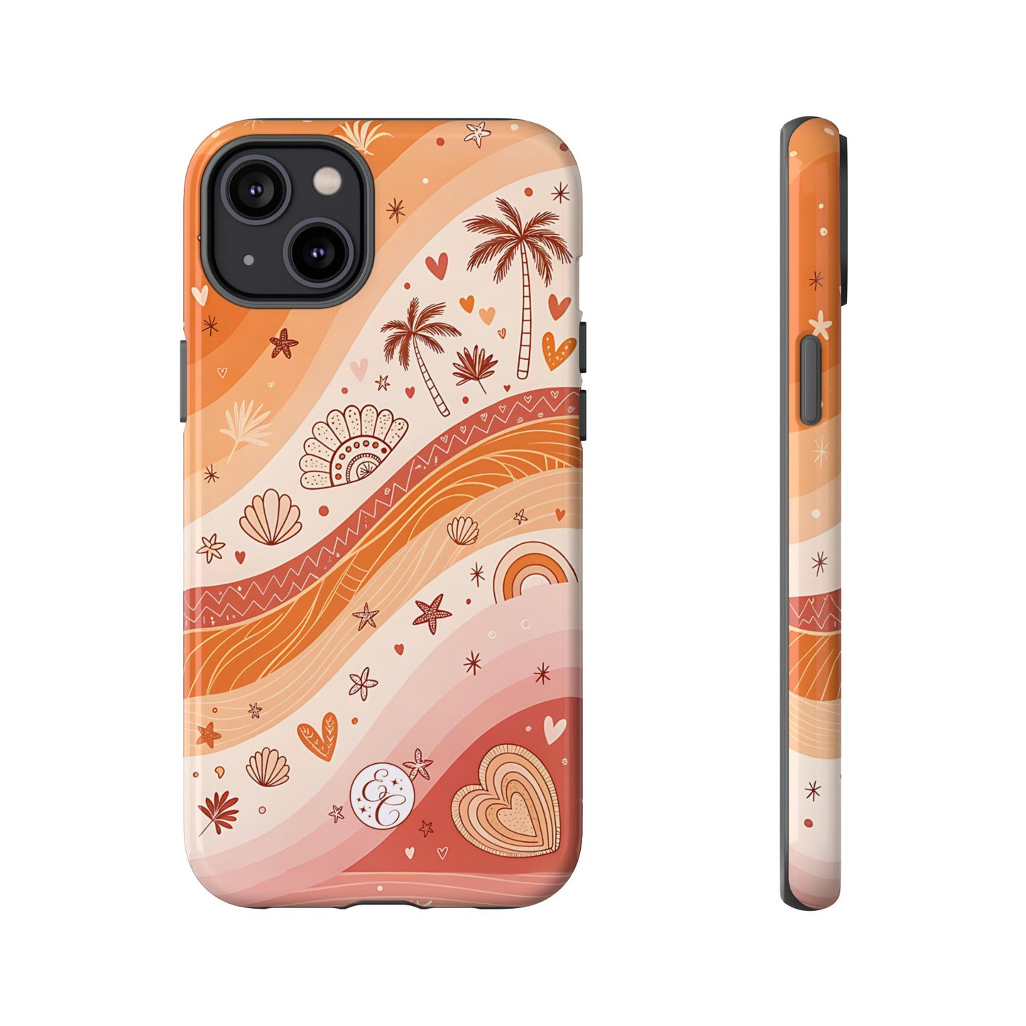 Lesbian Pride Boho Beach Tough Phone Case