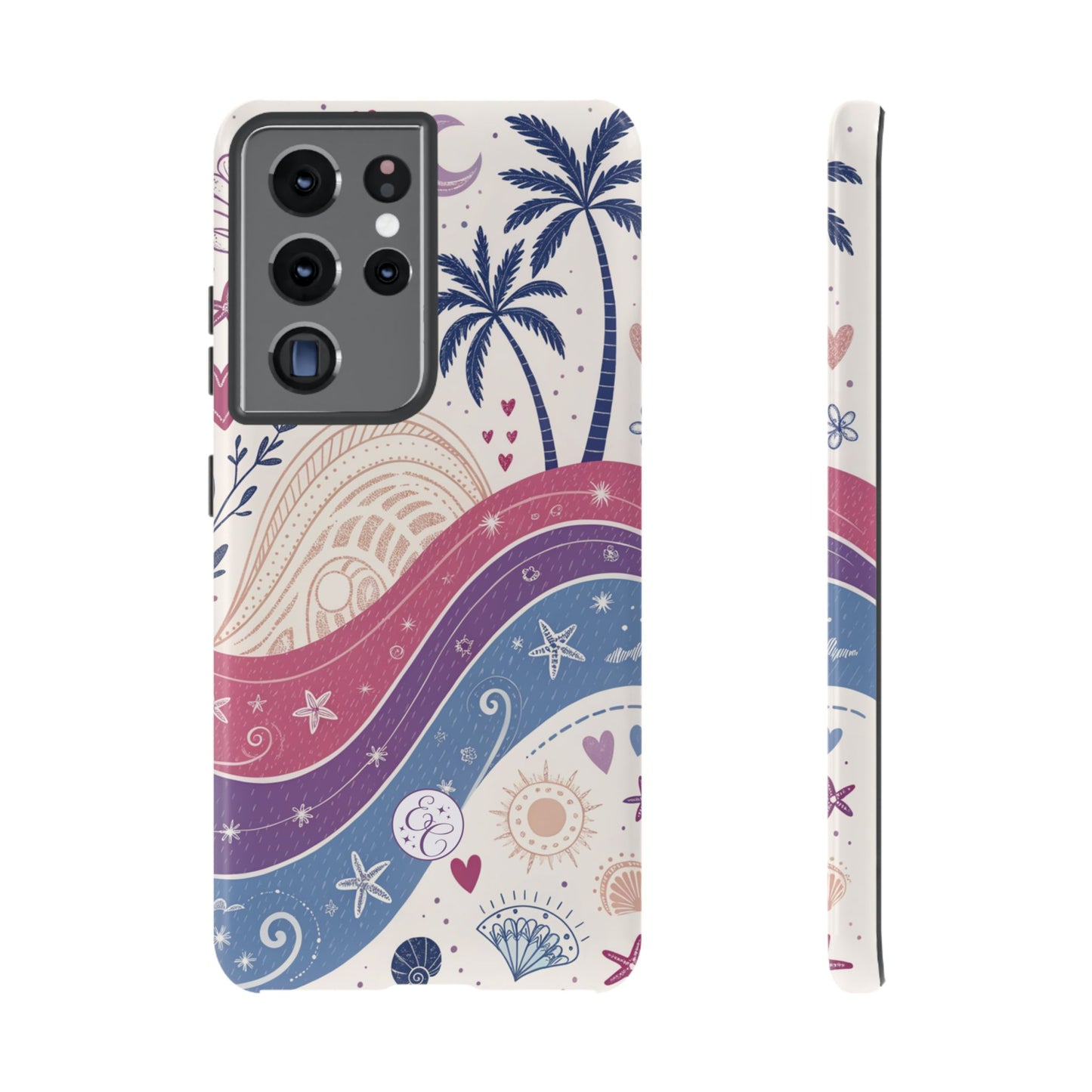 Bisexual Pride Boho Beach Tough Phone Case