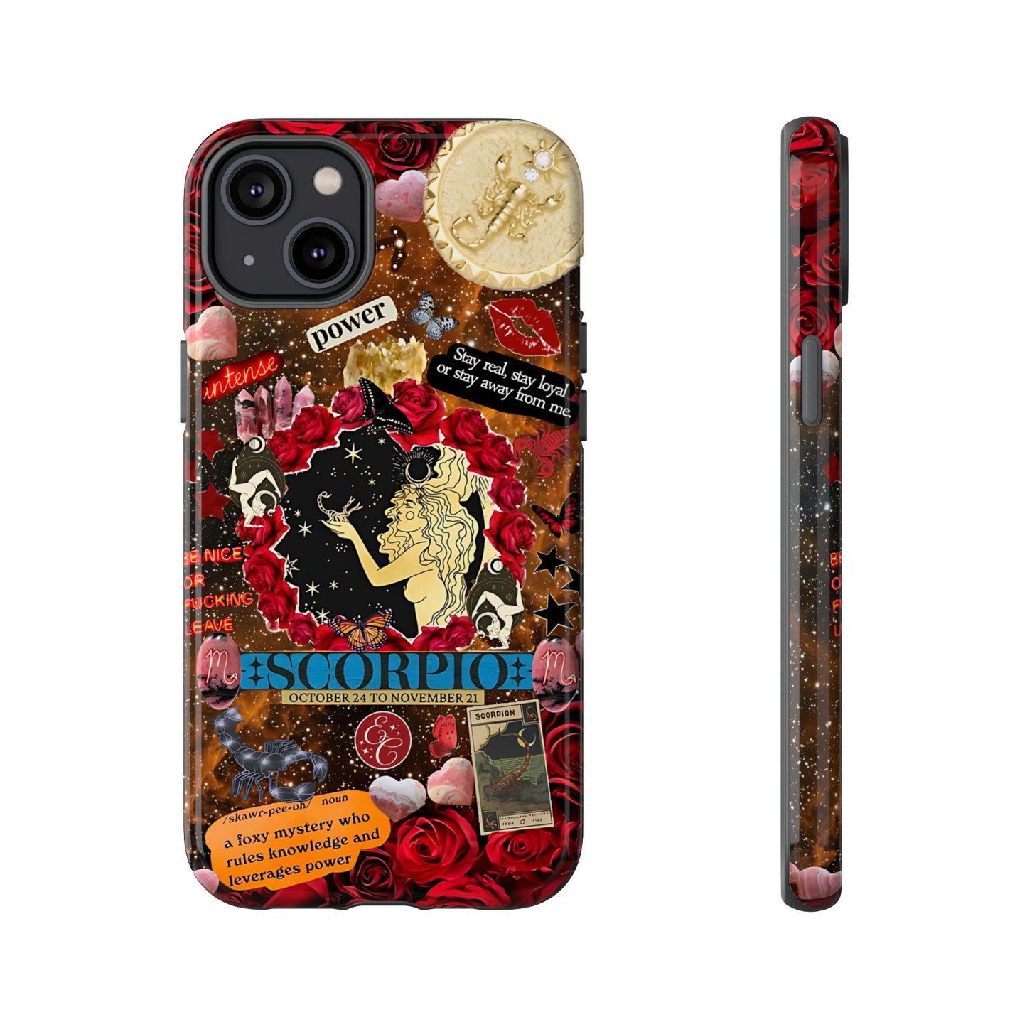 Scorpio Zodiac Star Sign Tough Phone Case