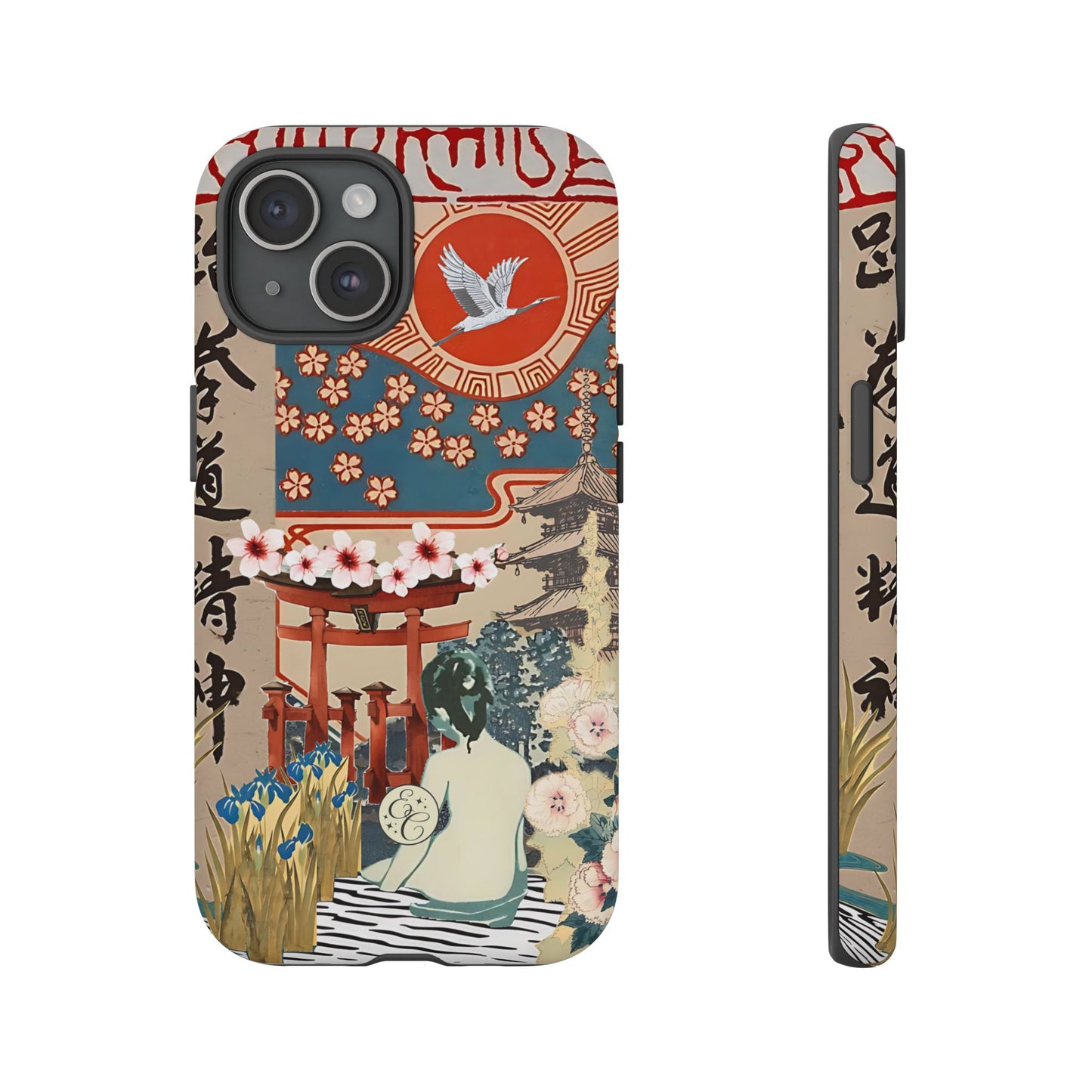 Japanese Style Art Tough Phone Case