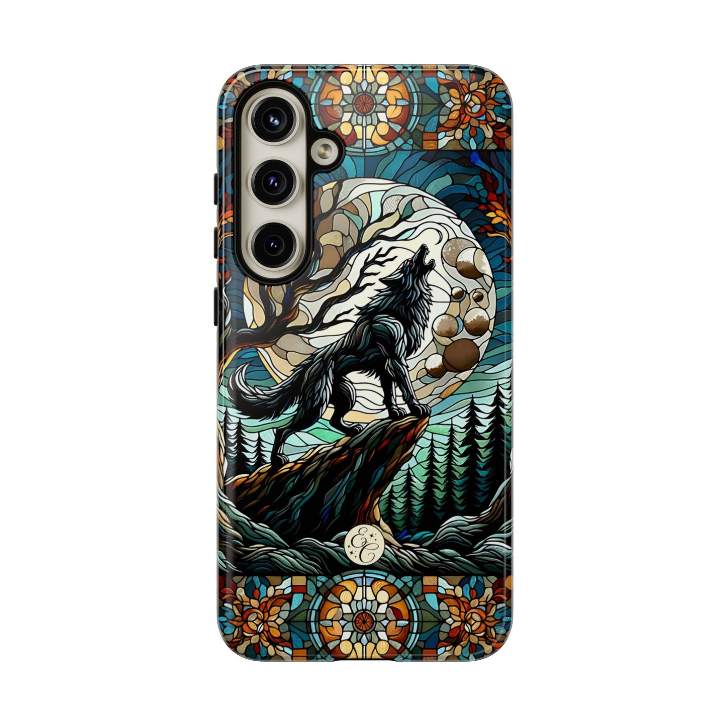 Howling Wolf Tough Phone Case