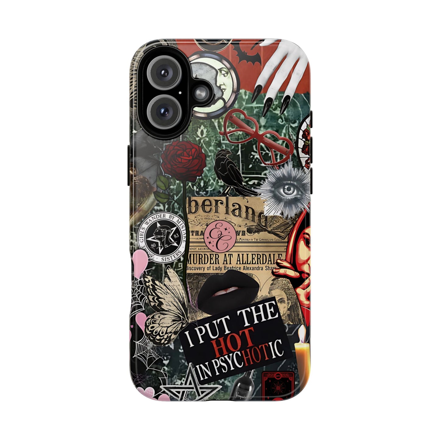 Gothic Collage Tough Phone Case