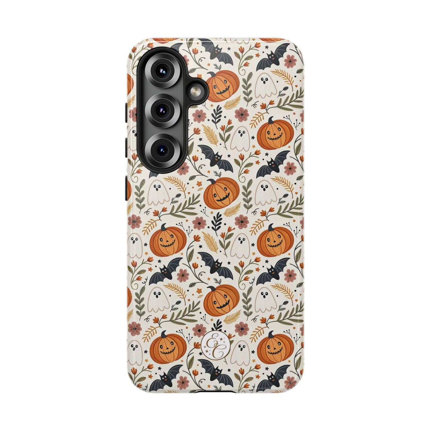 Halloween Pattern Boho Doodle Tough Phone Case