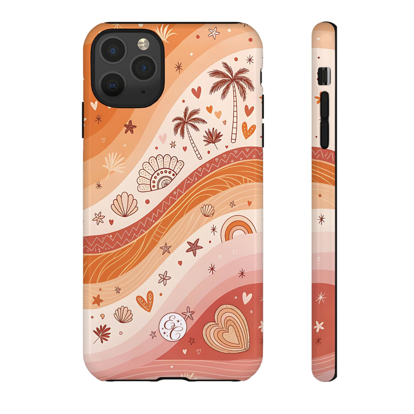 Lesbian Pride Boho Beach Tough Phone Case