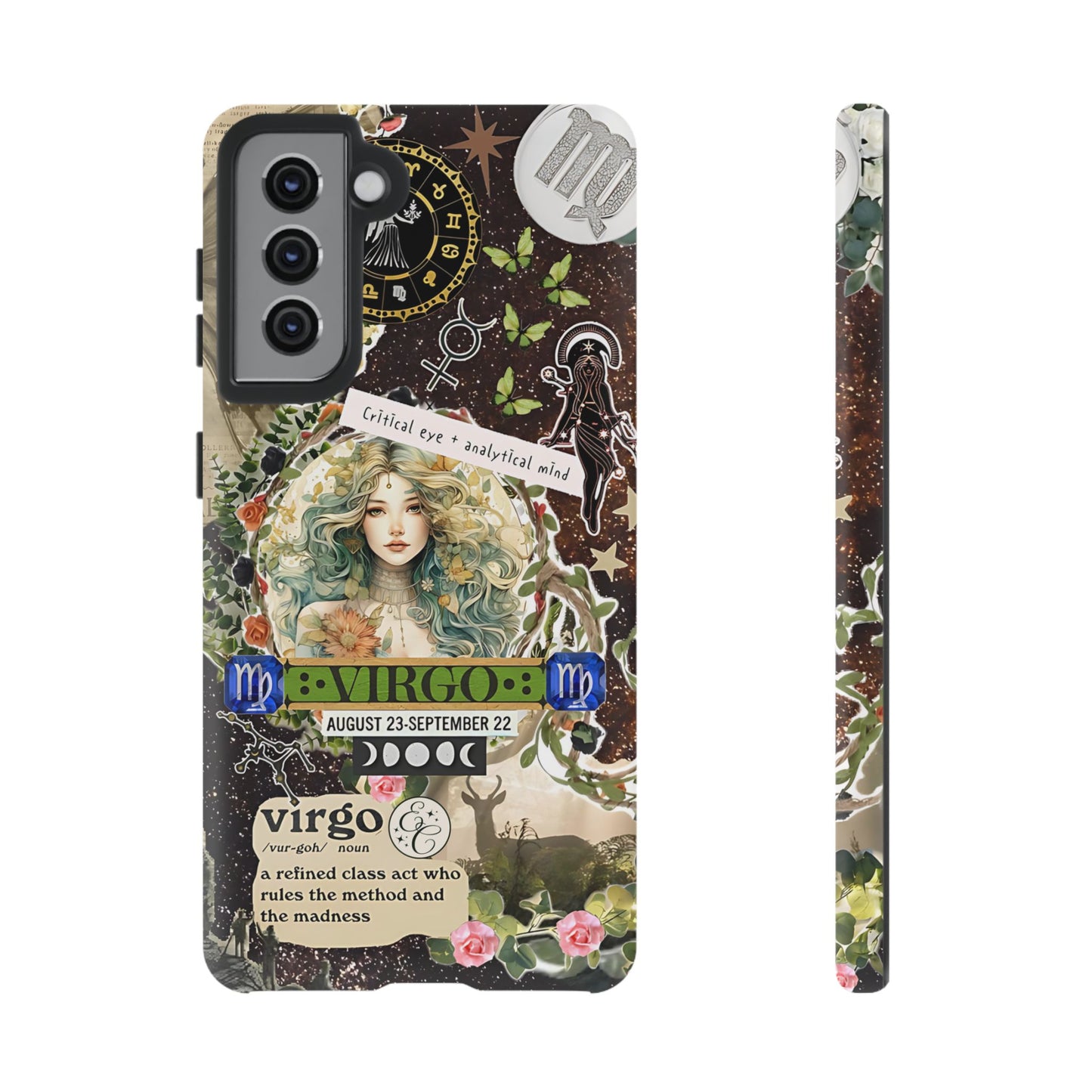 Virgo Zodiac Star Sign Tough Phone Case