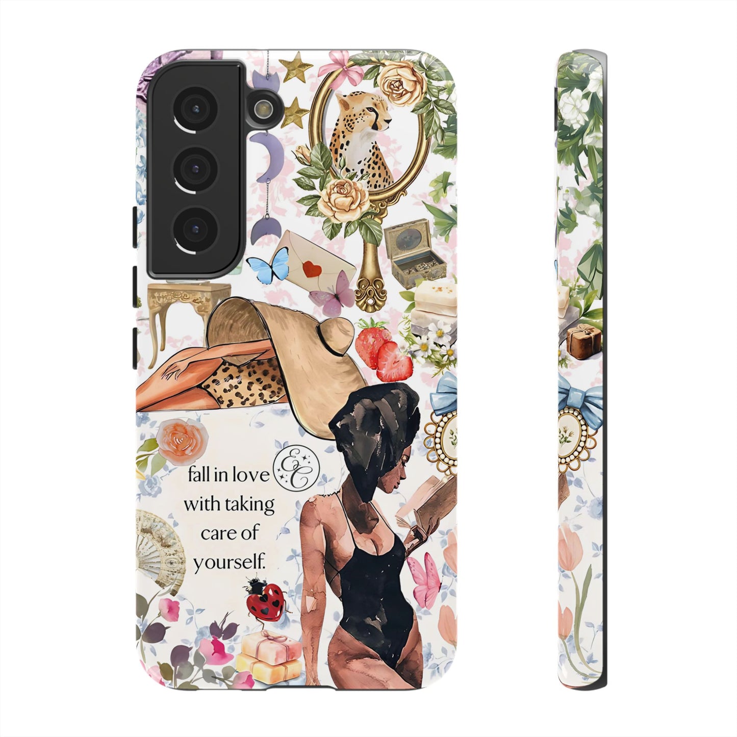 Aesthetic Coquette Collage Tough Phone Case