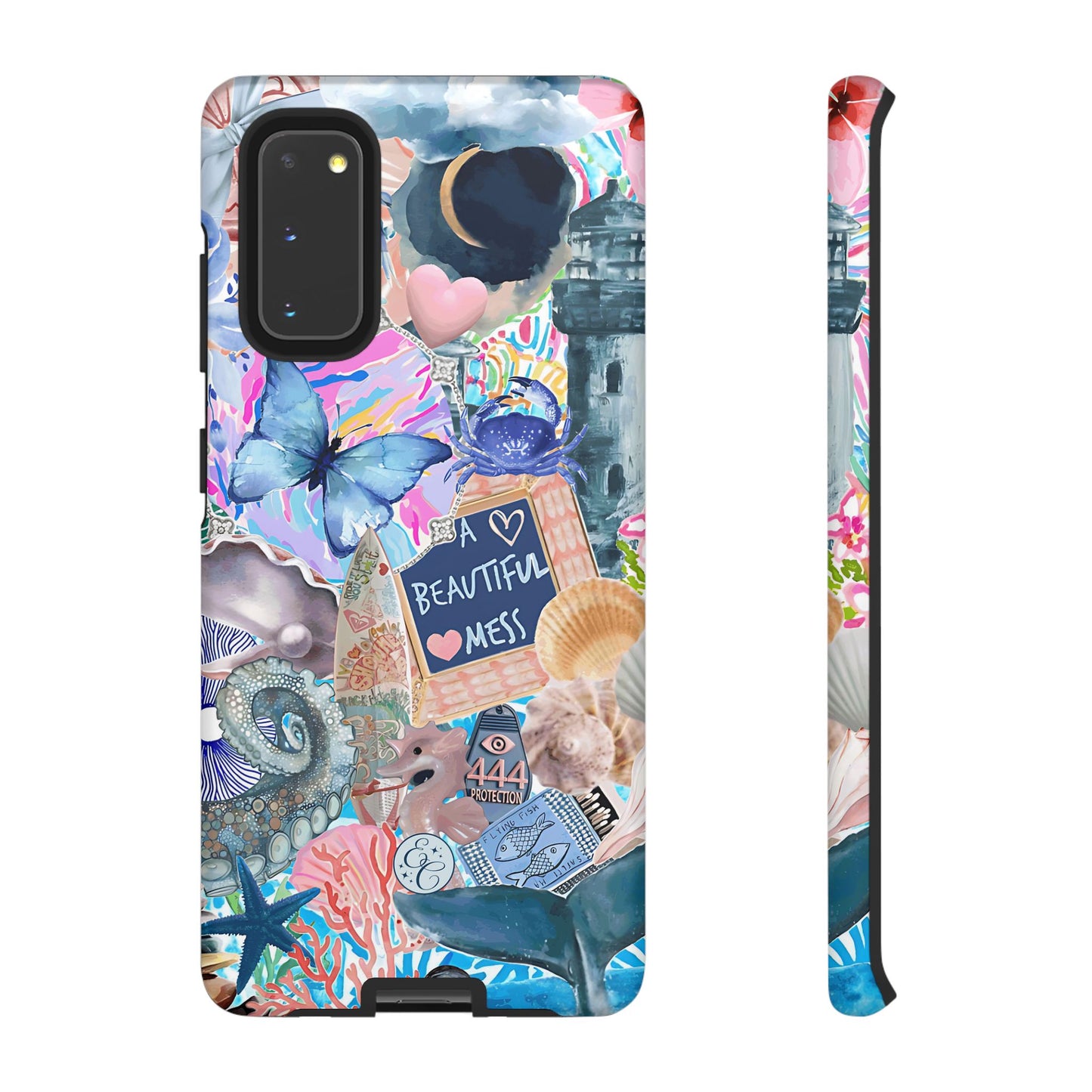 Beautiful Mess Collage Tough Phone Case