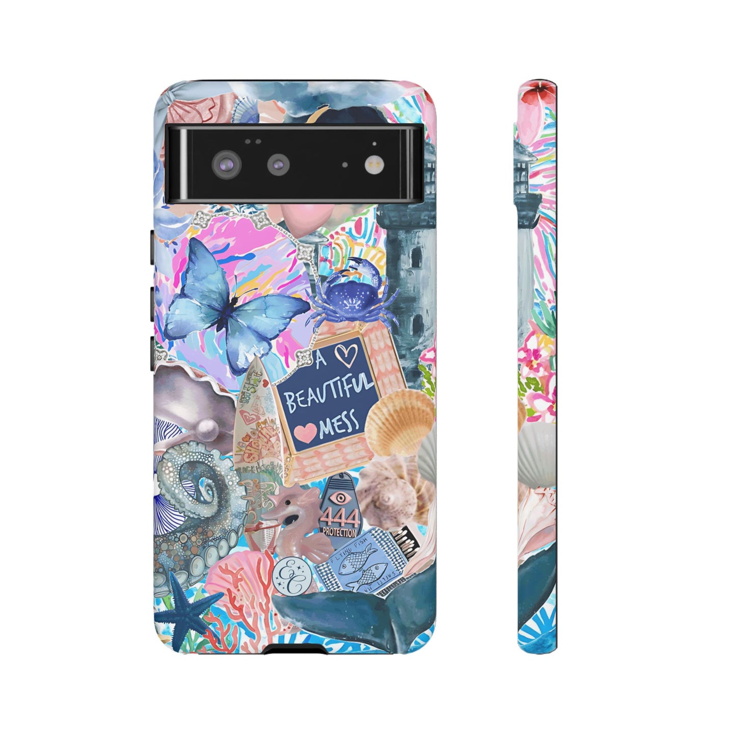 Beautiful Mess Collage Tough Phone Case