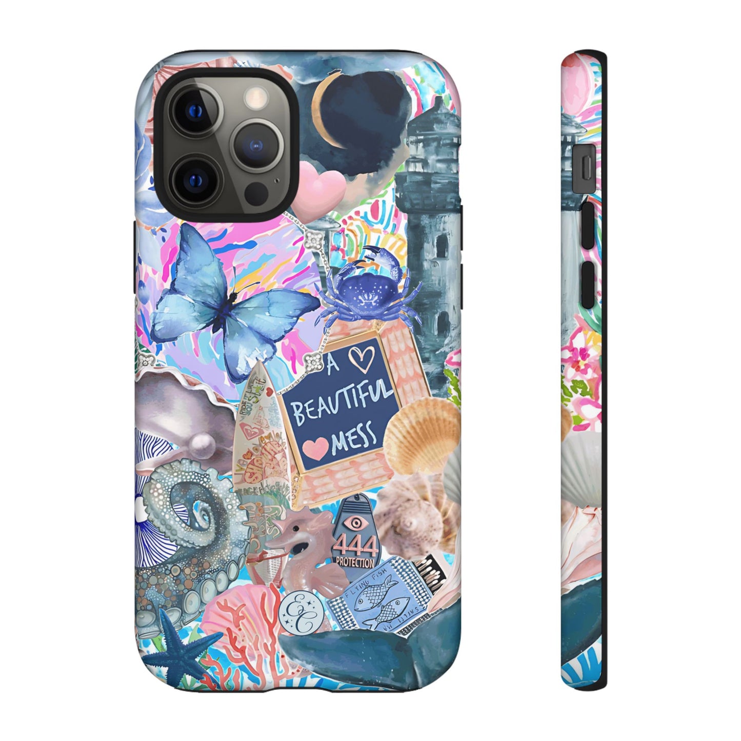 Beautiful Mess Collage Tough Phone Case