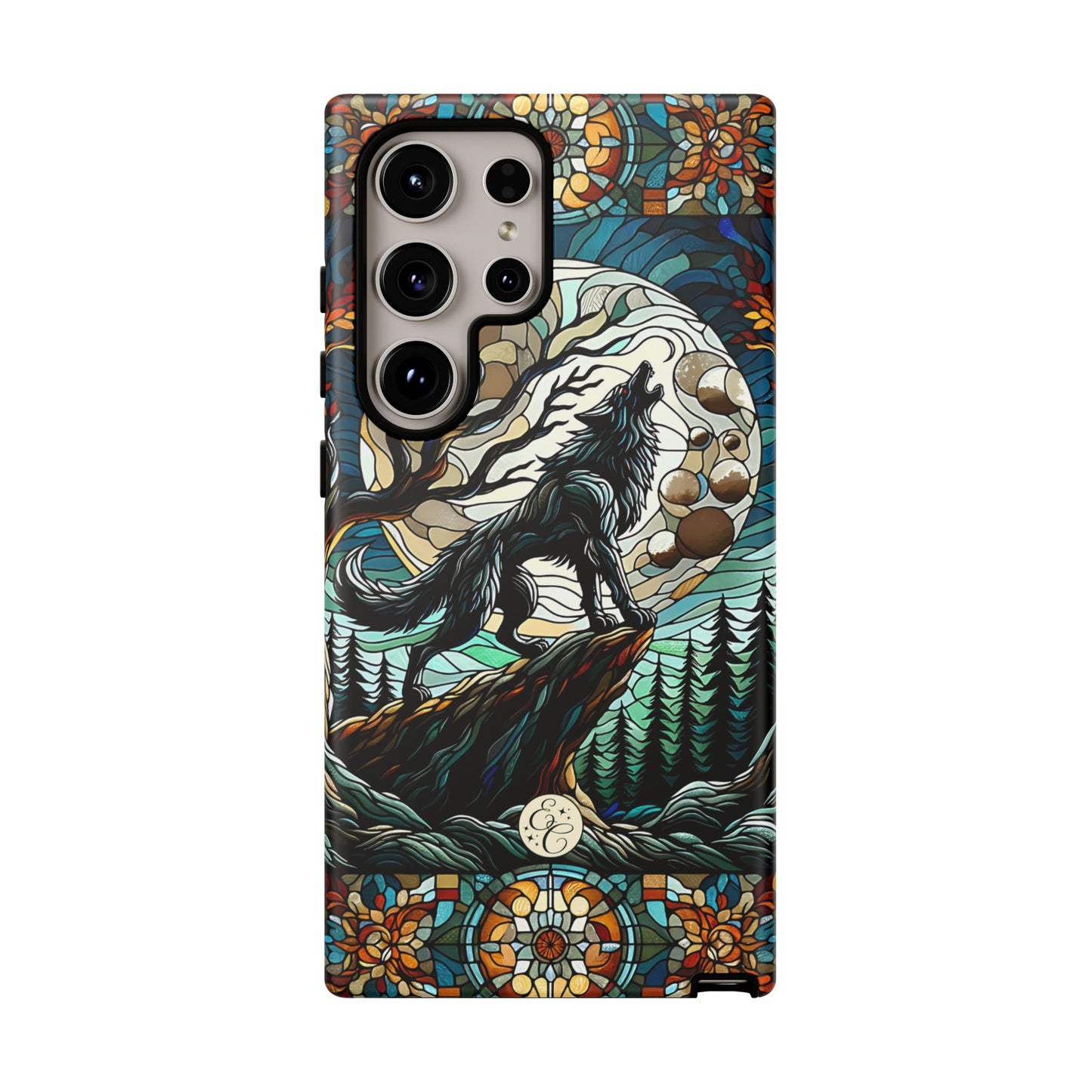 Howling Wolf Tough Phone Case