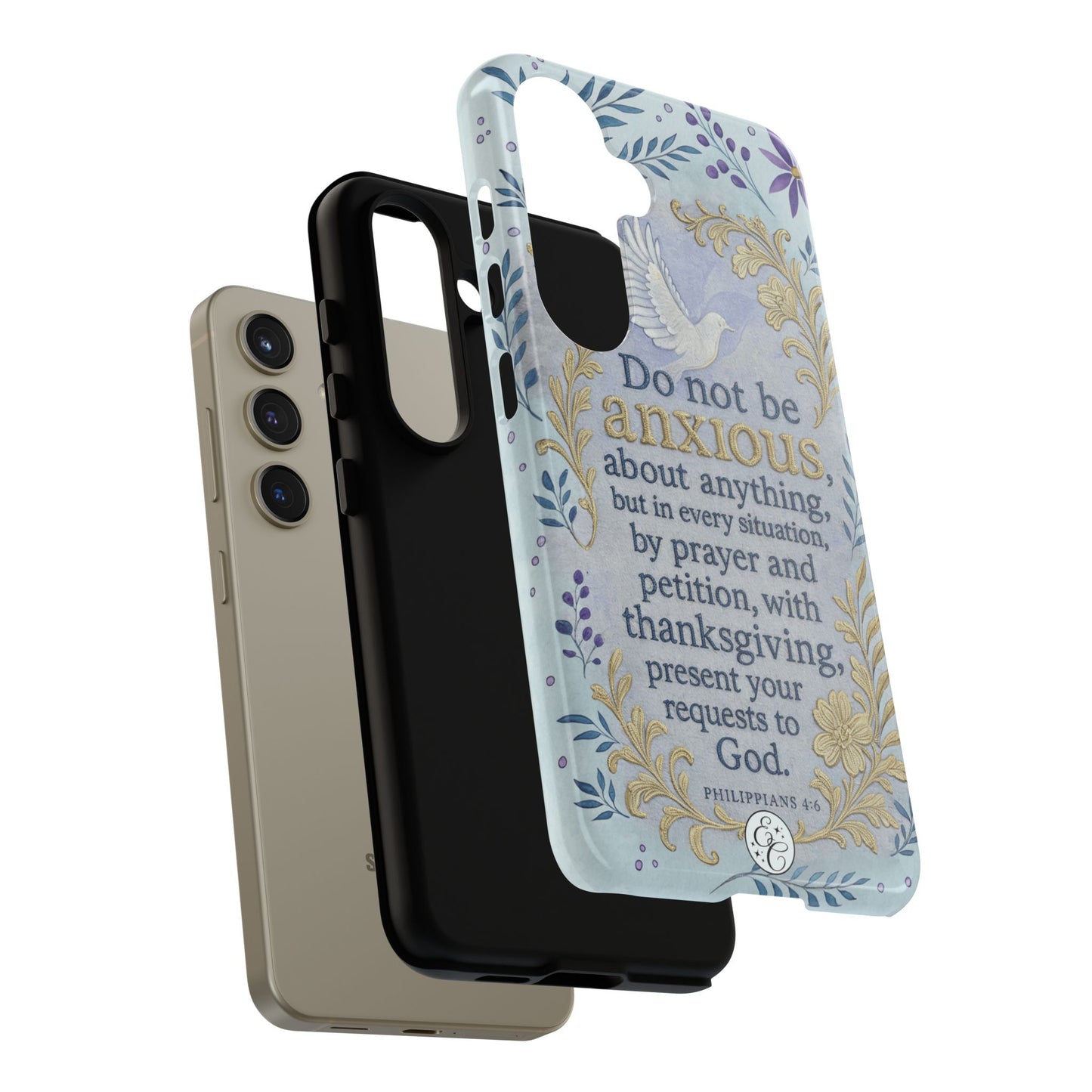 Philippians 4:6 Tough Phone Case