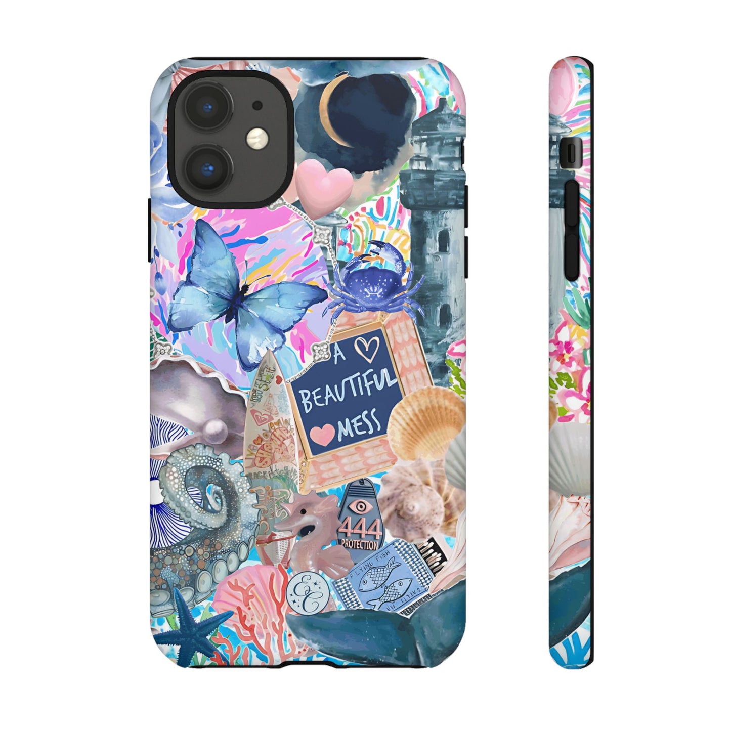 Beautiful Mess Collage Tough Phone Case