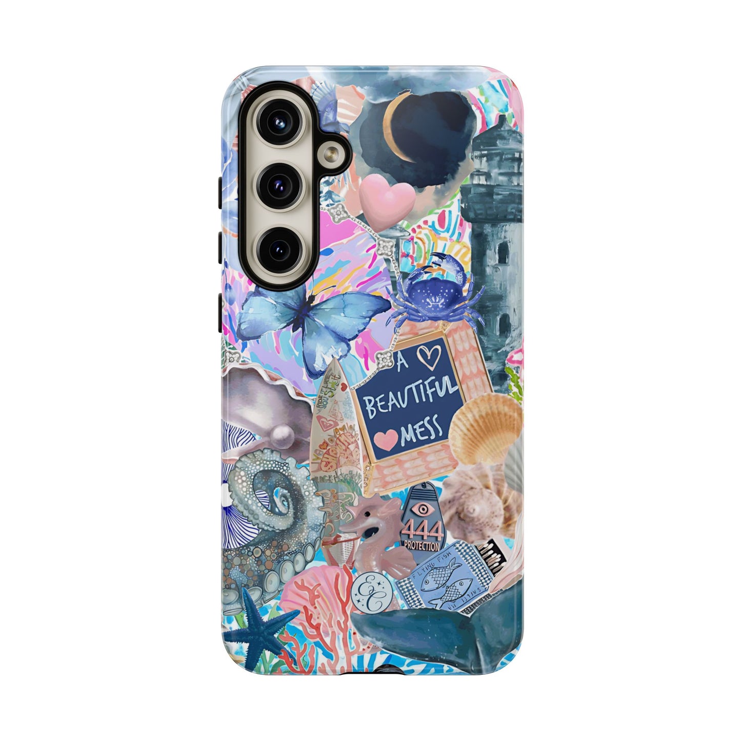 Beautiful Mess Collage Tough Phone Case