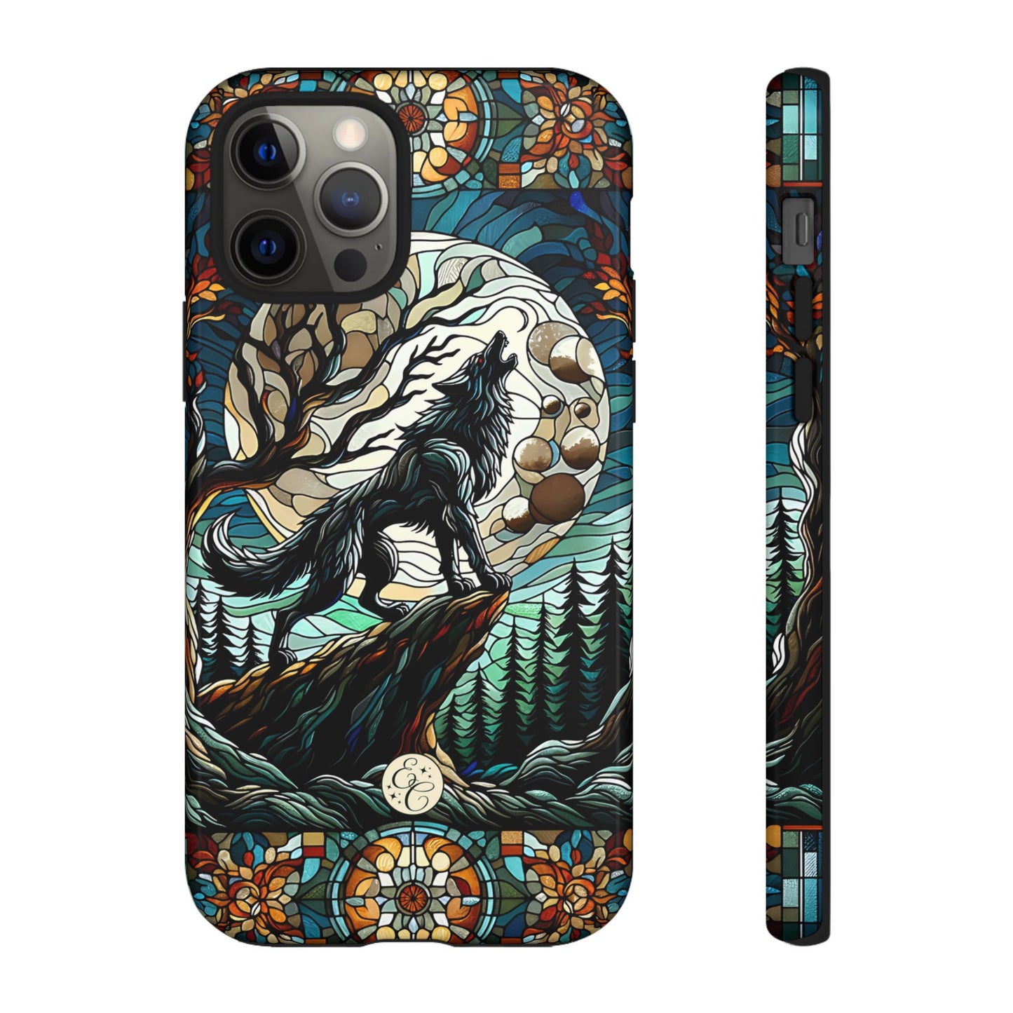 Howling Wolf Tough Phone Case