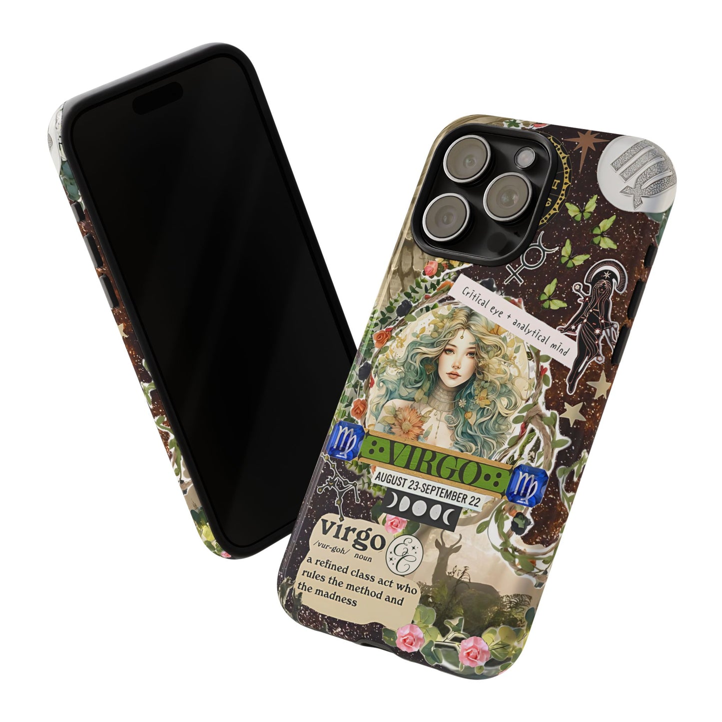 Virgo Zodiac Star Sign Tough Phone Case