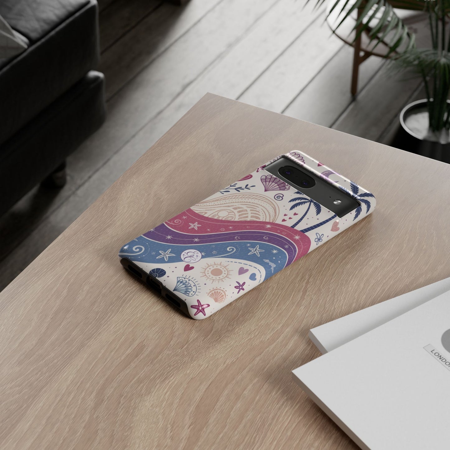 Bisexual Pride Boho Beach Tough Phone Case
