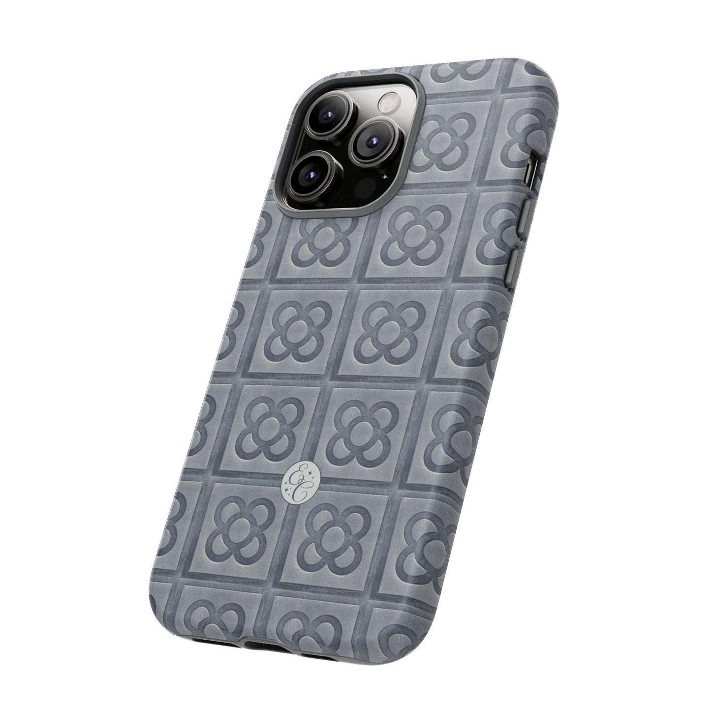 Barcelona Panot Floral Pattern Tough Phone Case
