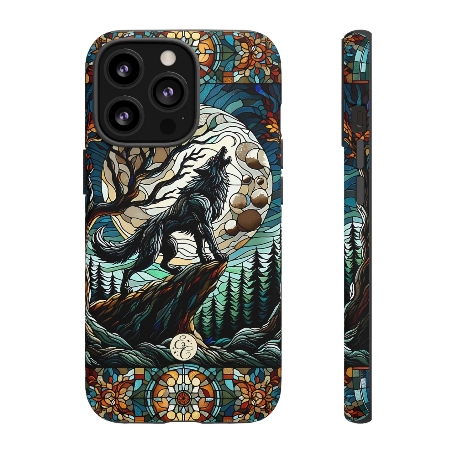 Howling Wolf Tough Phone Case