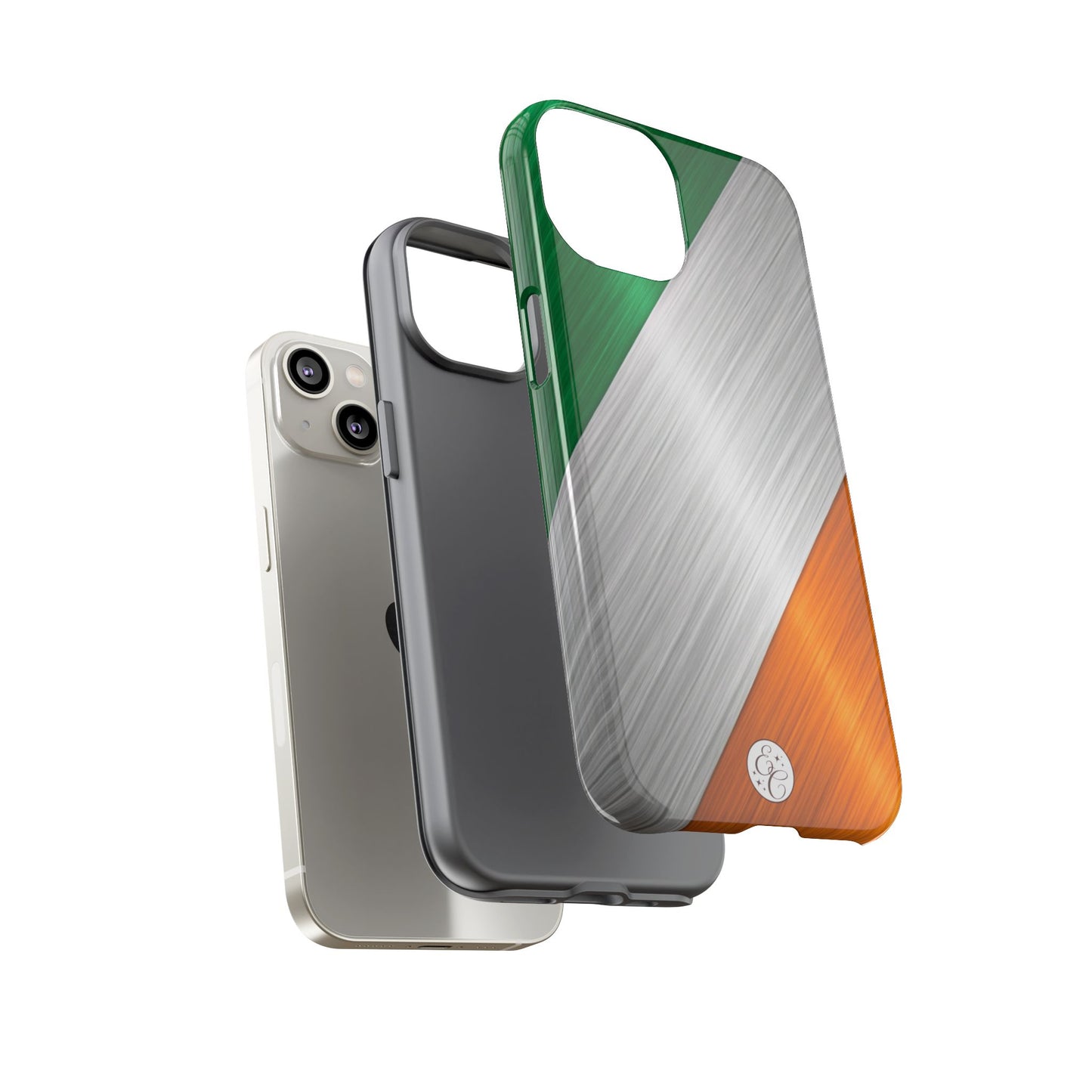 Luxury Ireland Flag Tough Phone Case