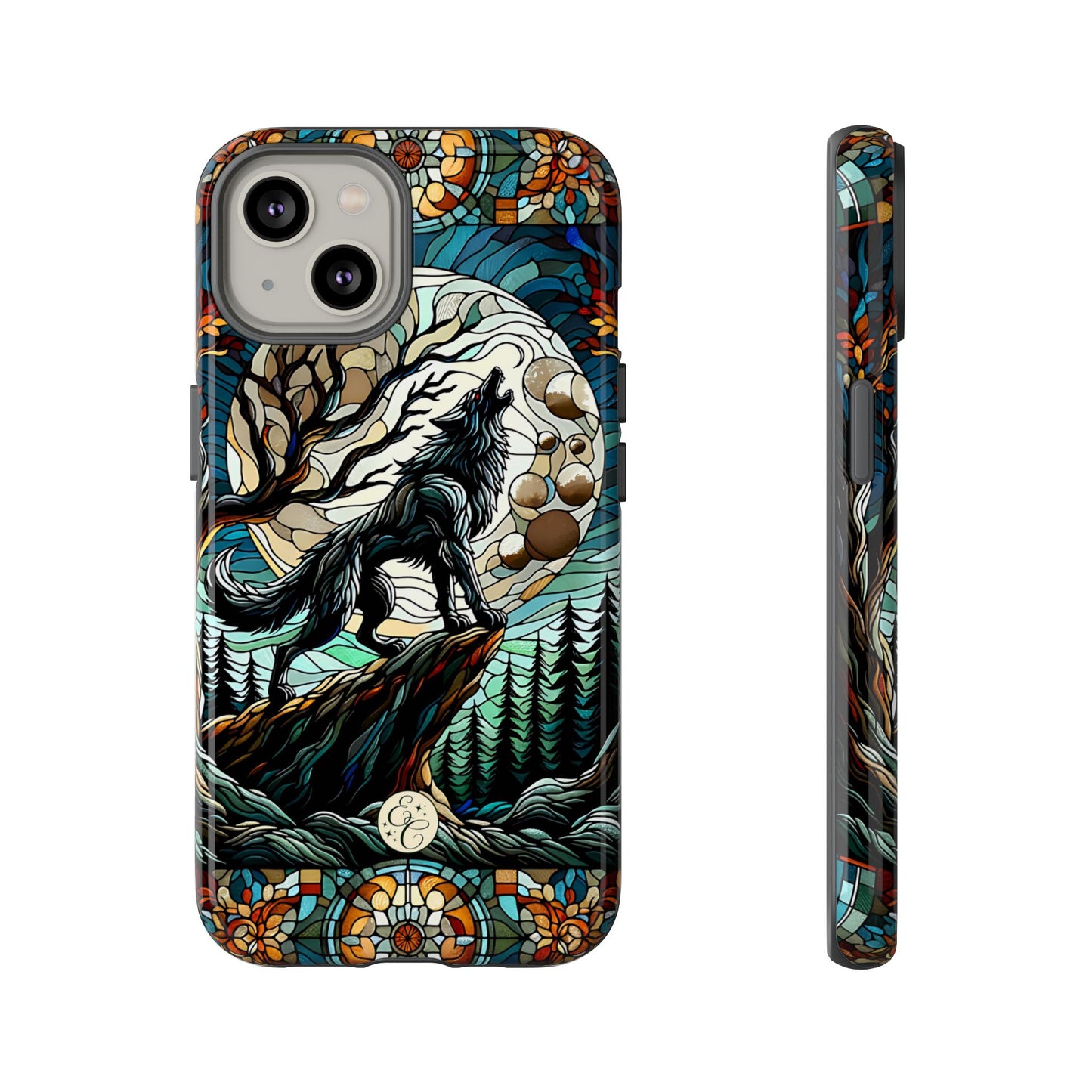 Howling Wolf Tough Phone Case