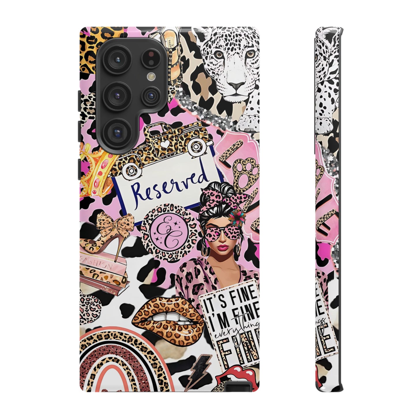 Leopard Wild Glamour Tough Phone Case