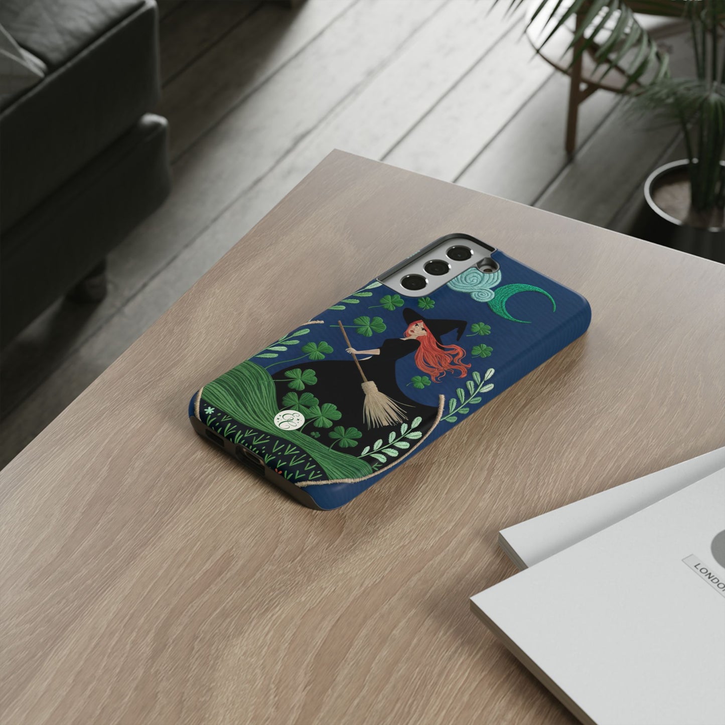Irish Witch’s Moonlit Stroll Tough Phone Case