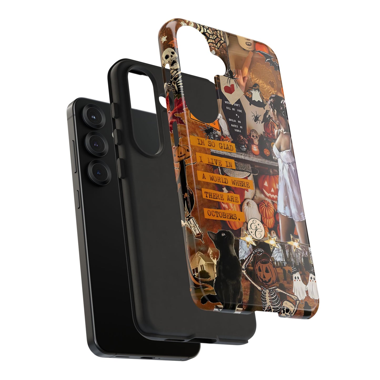 Halloween Aesthetic Collage Tough Phone Case