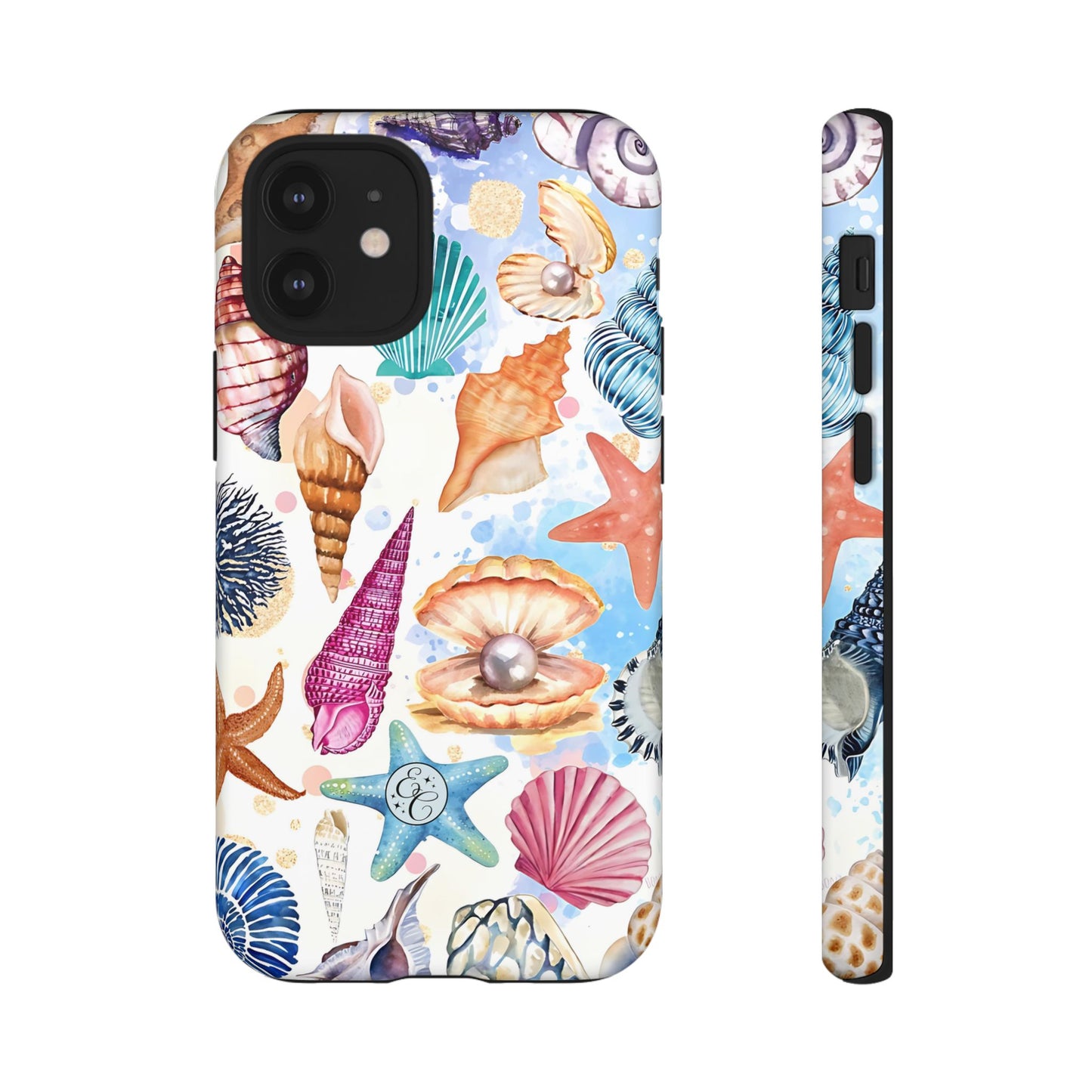 Colorful Sea Shells Tough Phone Case