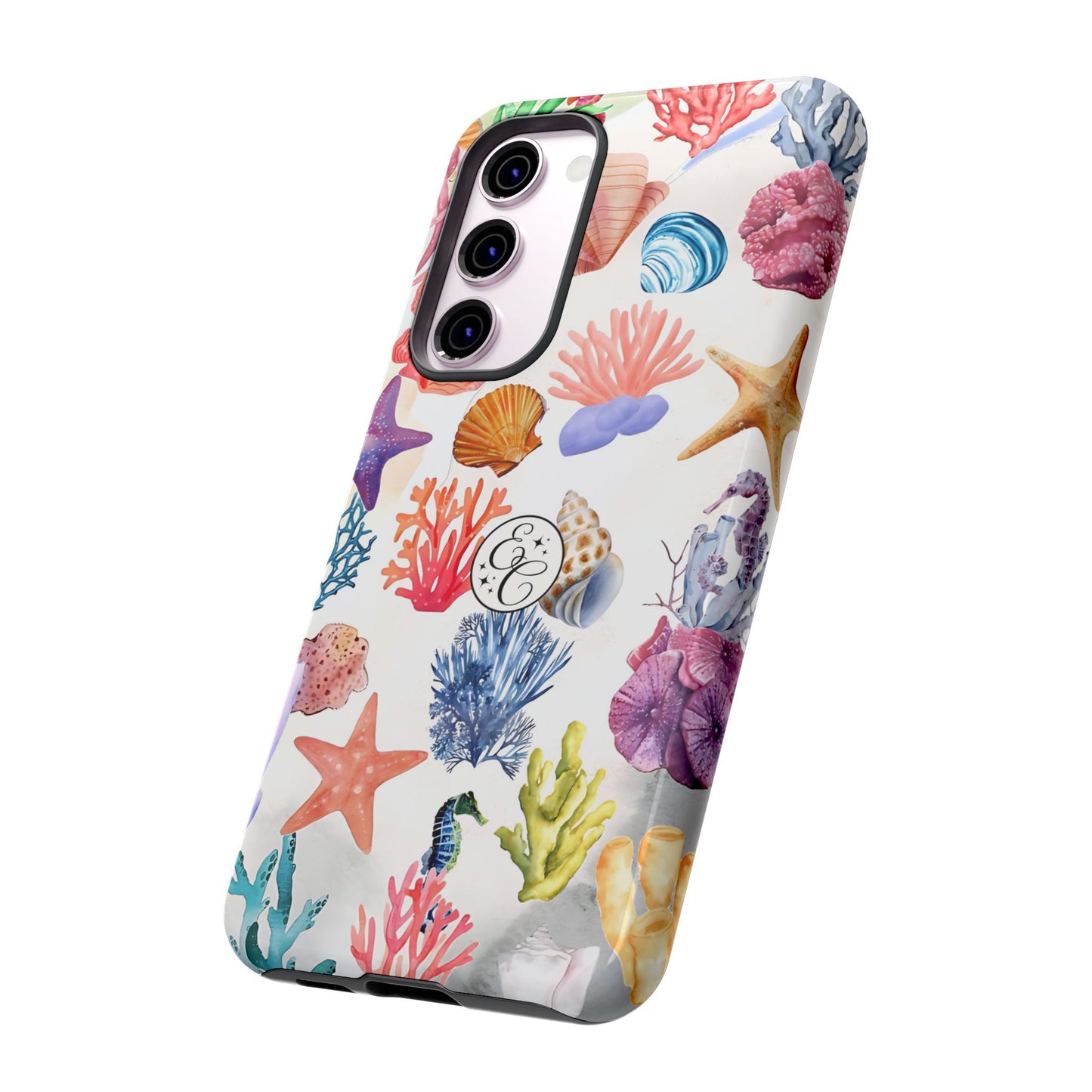 Coral & Sea Shells Tough Phone Case