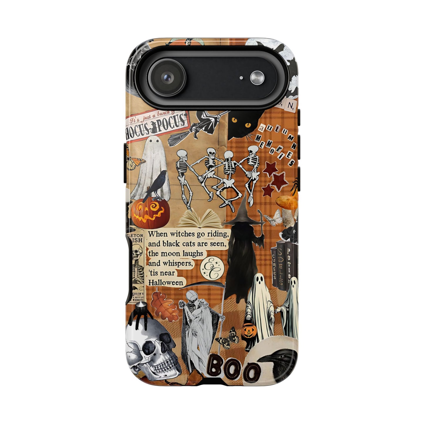 Halloween Spooky Collage Tough Phone Case