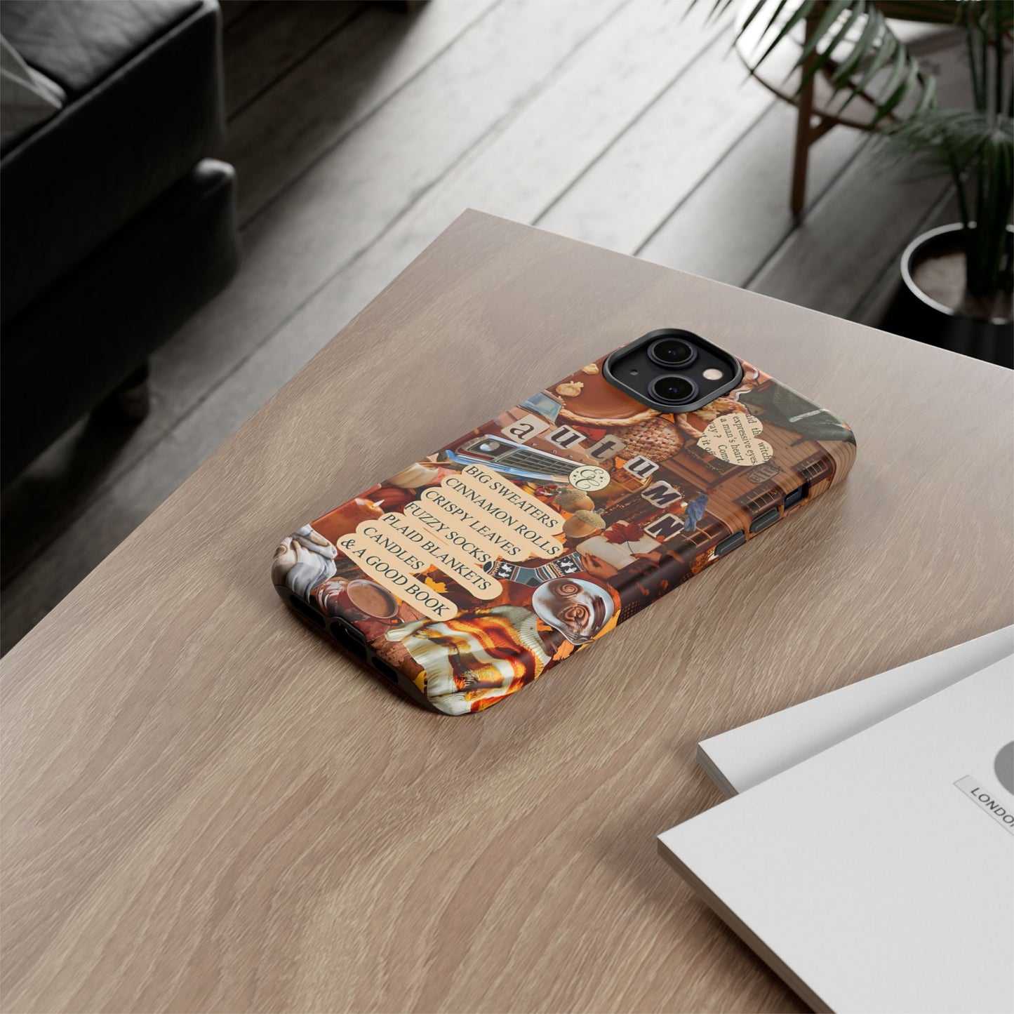 Autumn Aesthetic Collage Tough Phone Case