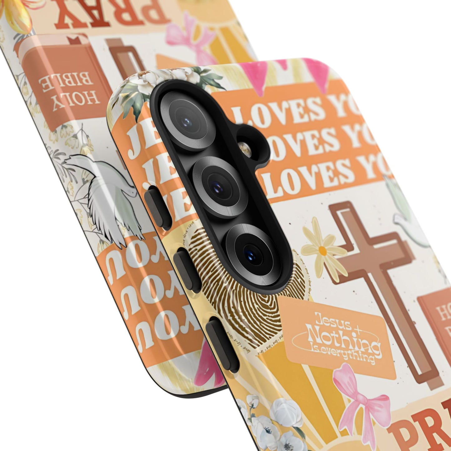 Christian Collage Tough Phone Case