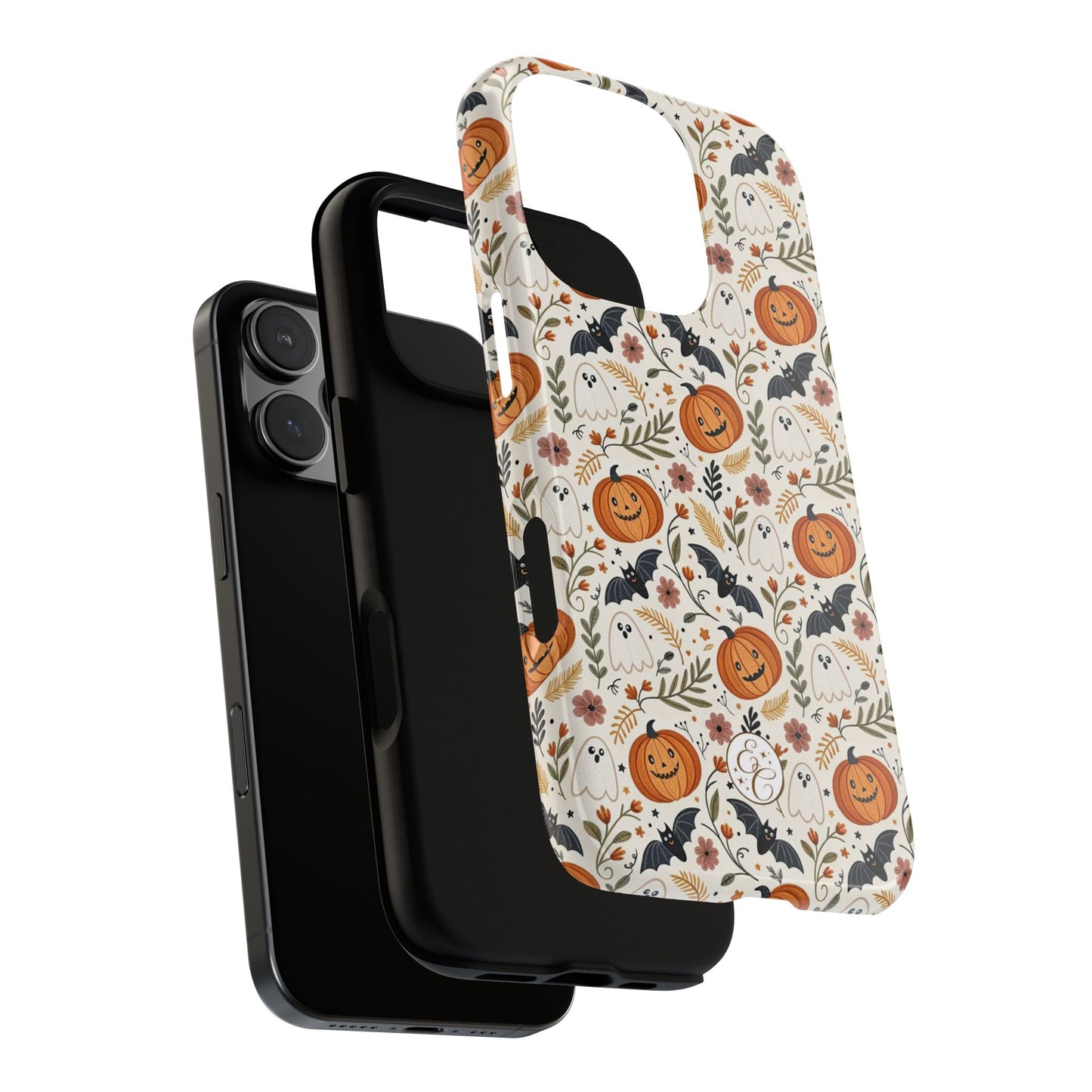 Halloween Pattern Boho Doodle Tough Phone Case