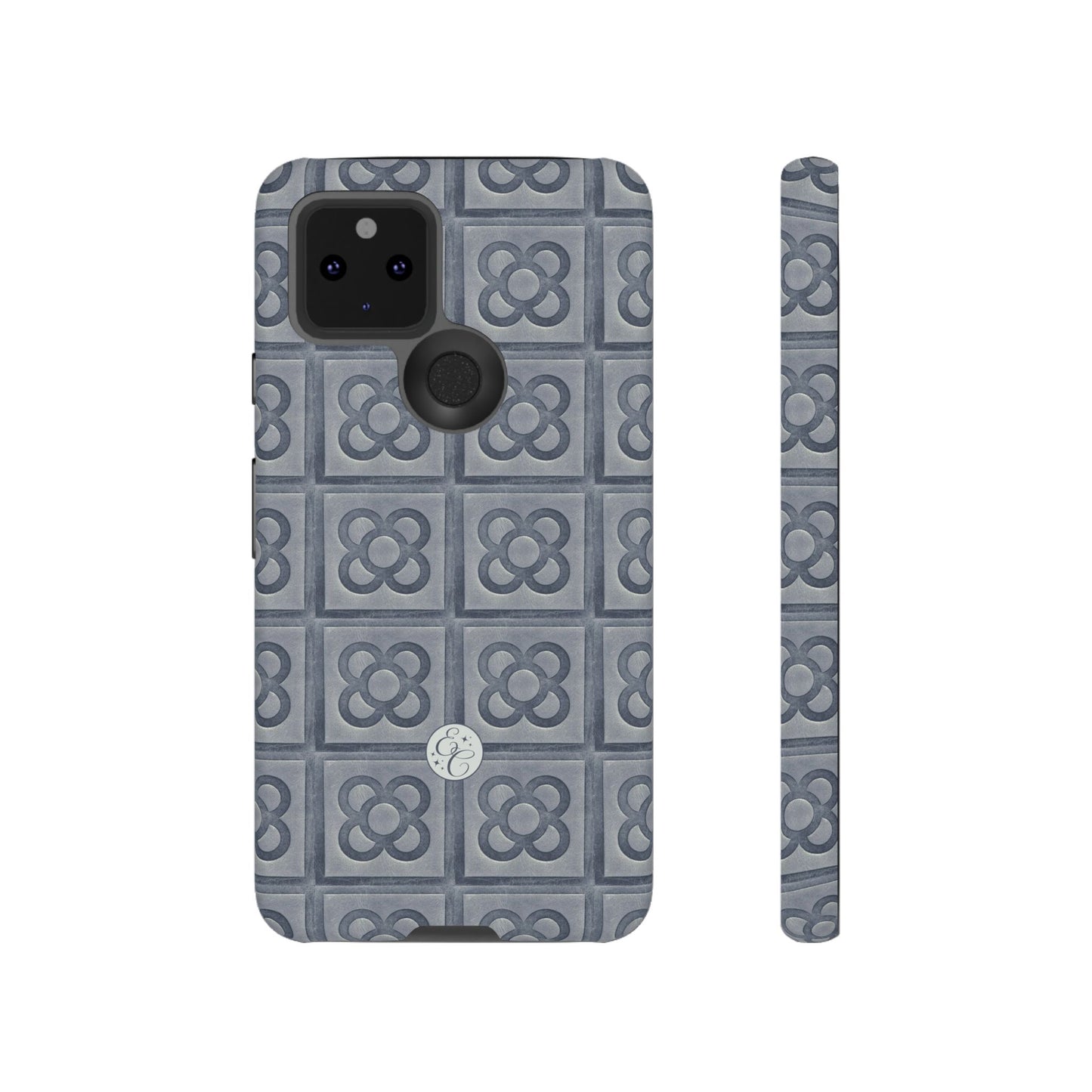 Barcelona Panot Floral Pattern Tough Phone Case