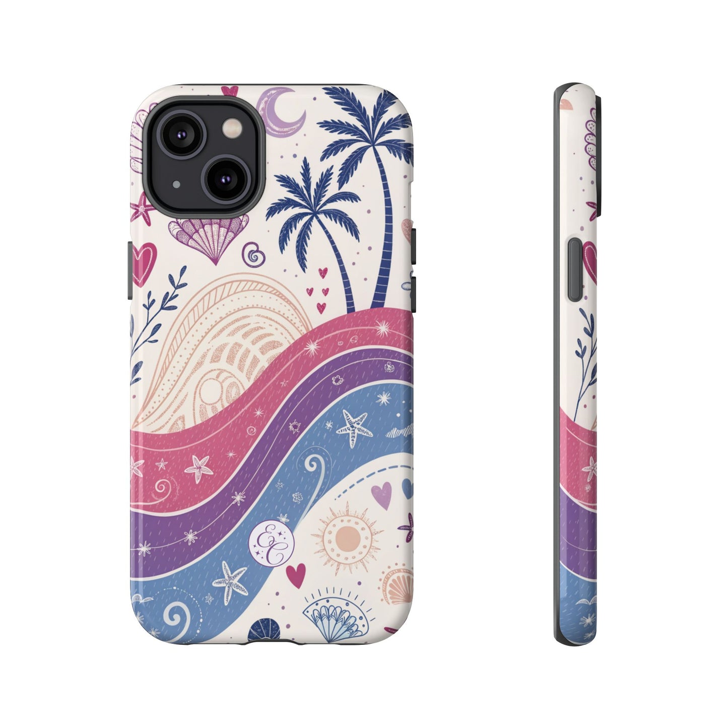 Bisexual Pride Boho Beach Tough Phone Case
