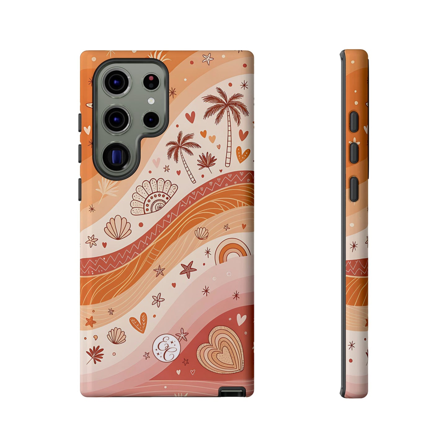Lesbian Pride Boho Beach Tough Phone Case