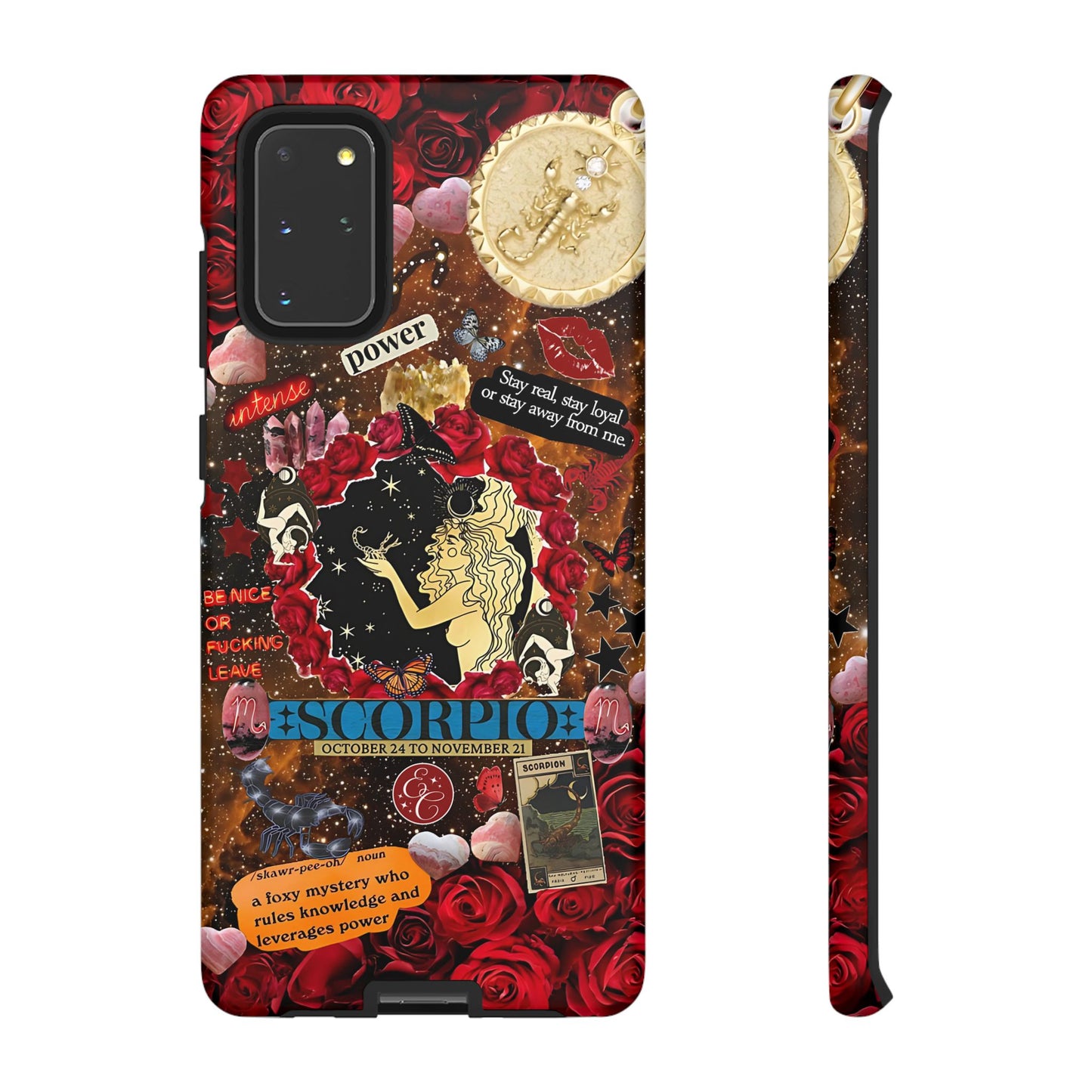 Scorpio Zodiac Star Sign Tough Phone Case