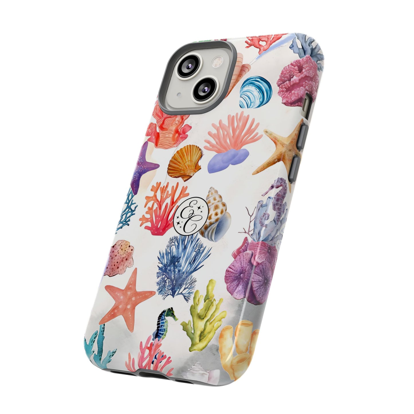 Coral & Sea Shells Tough Phone Case