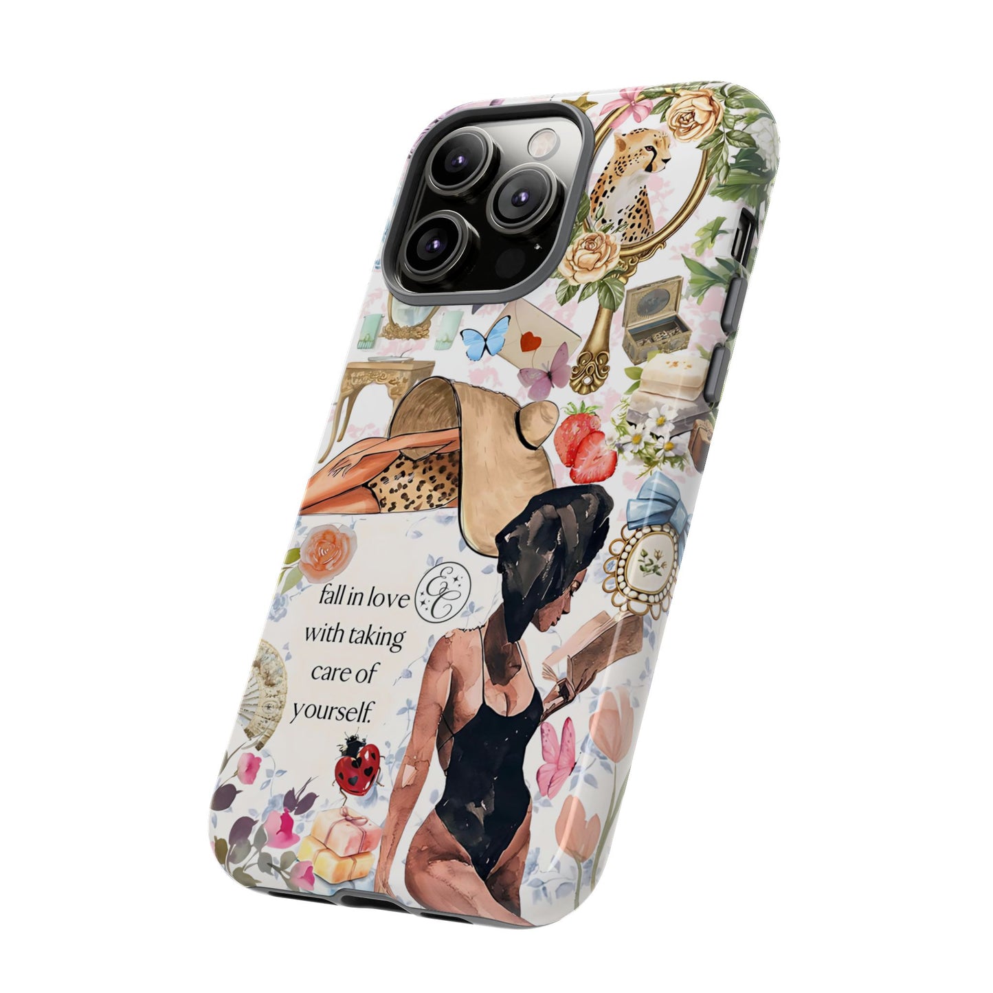 Aesthetic Coquette Collage Tough Phone Case