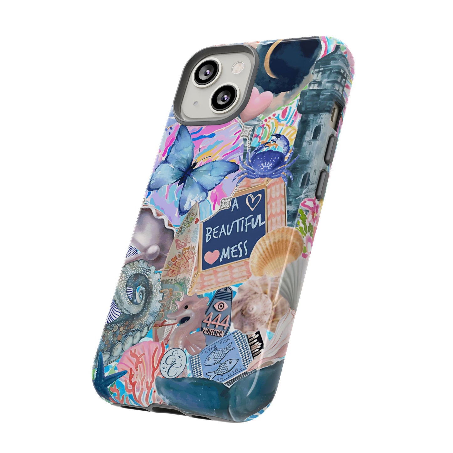 Beautiful Mess Collage Tough Phone Case