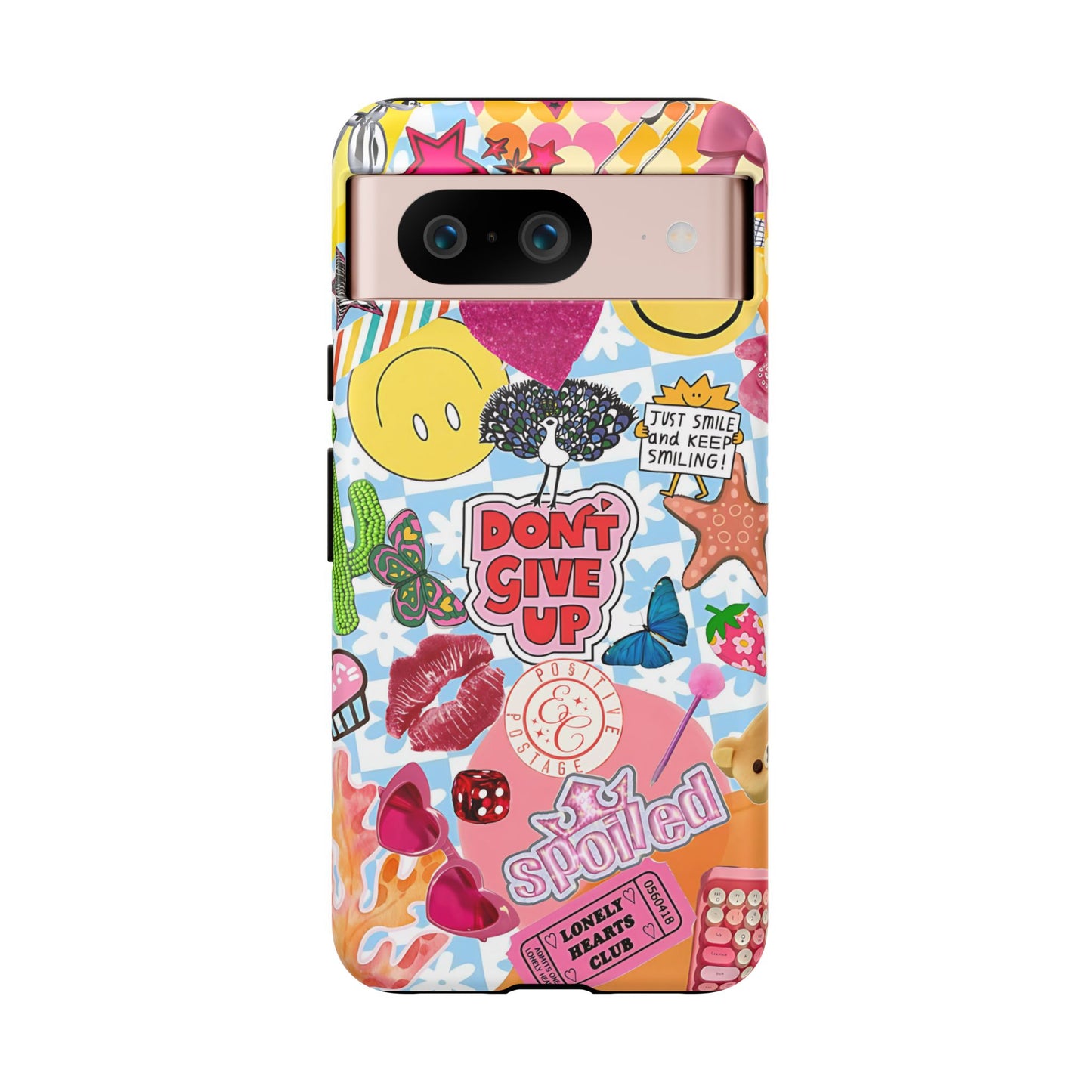 Pop Art Collage Tough Phone Case