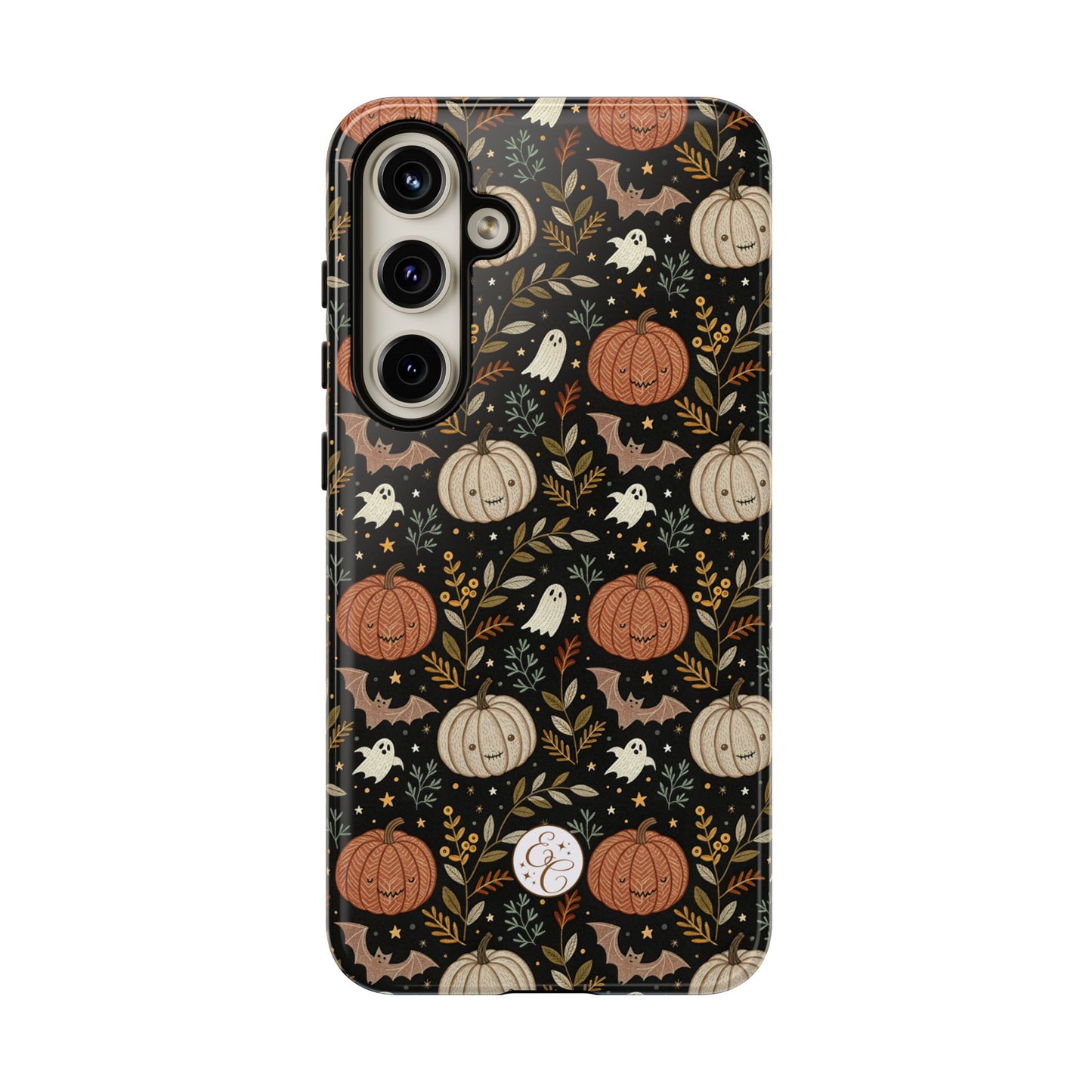 Spooky Halloween Boho Pattern Tough Phone Case