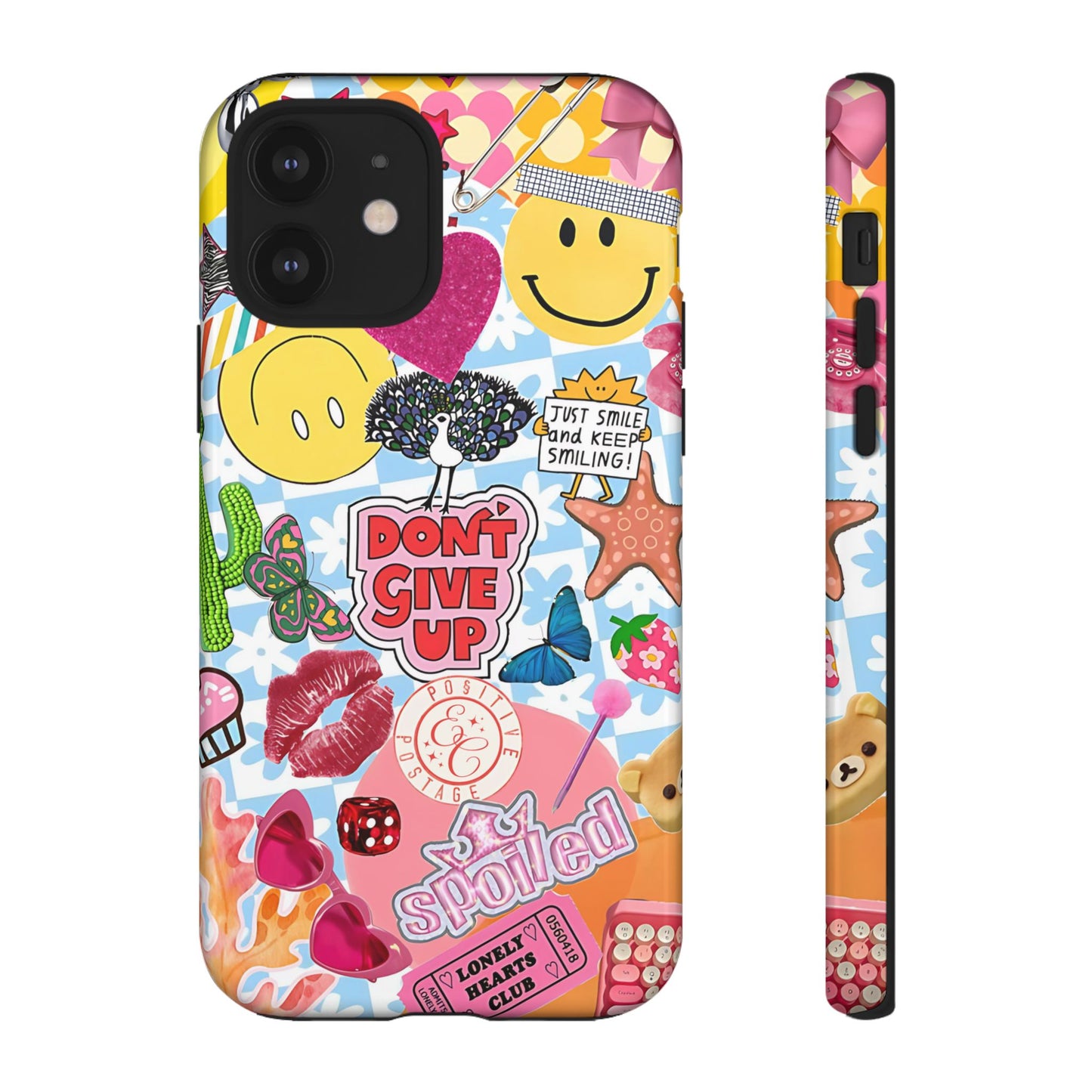 Pop Art Collage Tough Phone Case