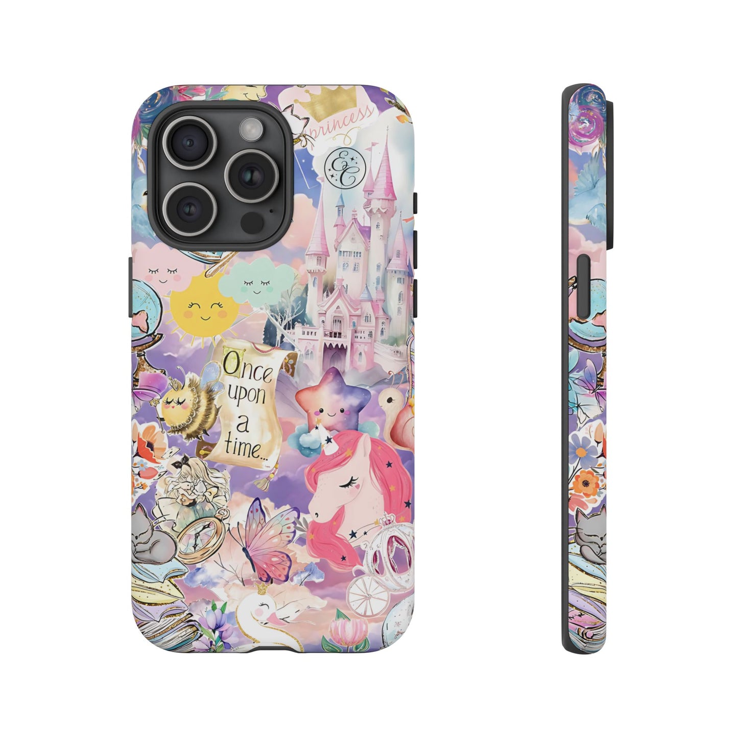 Whimsical Fairytale Collage Tough Phone Case