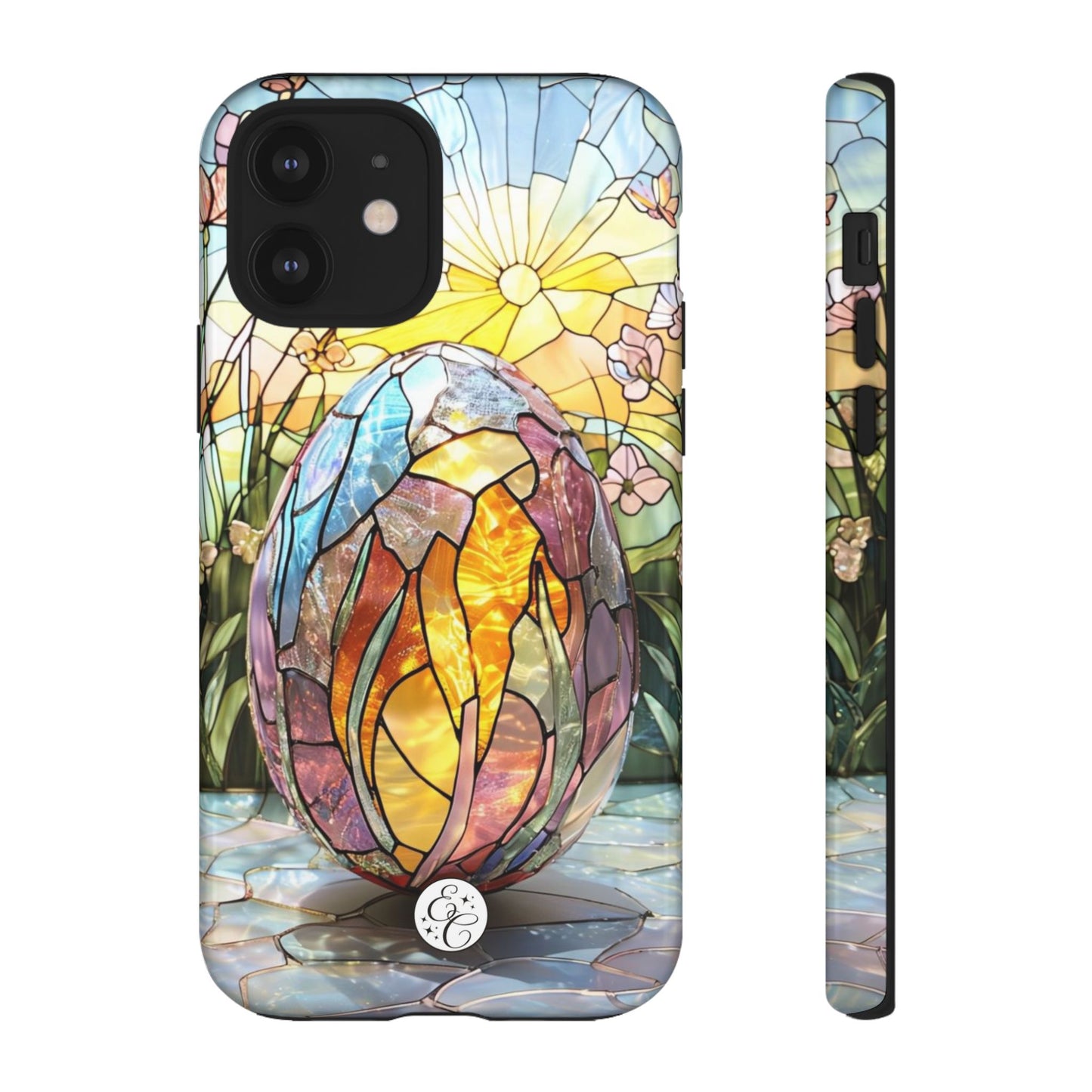 Easter Egg Stained Glass Tough Phone Case
